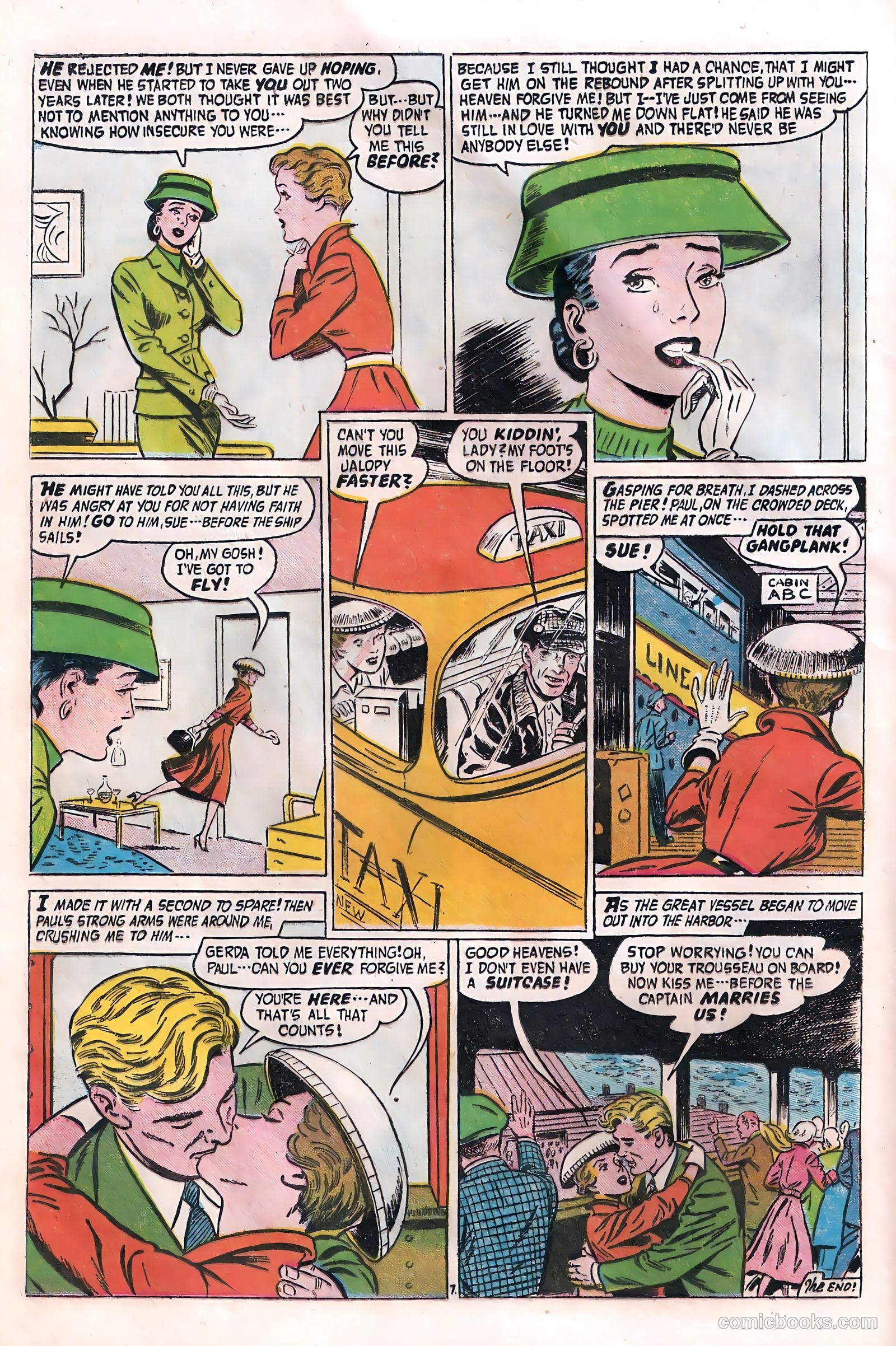 Romantic Adventure Library #79 (1963) — page 22 of 36