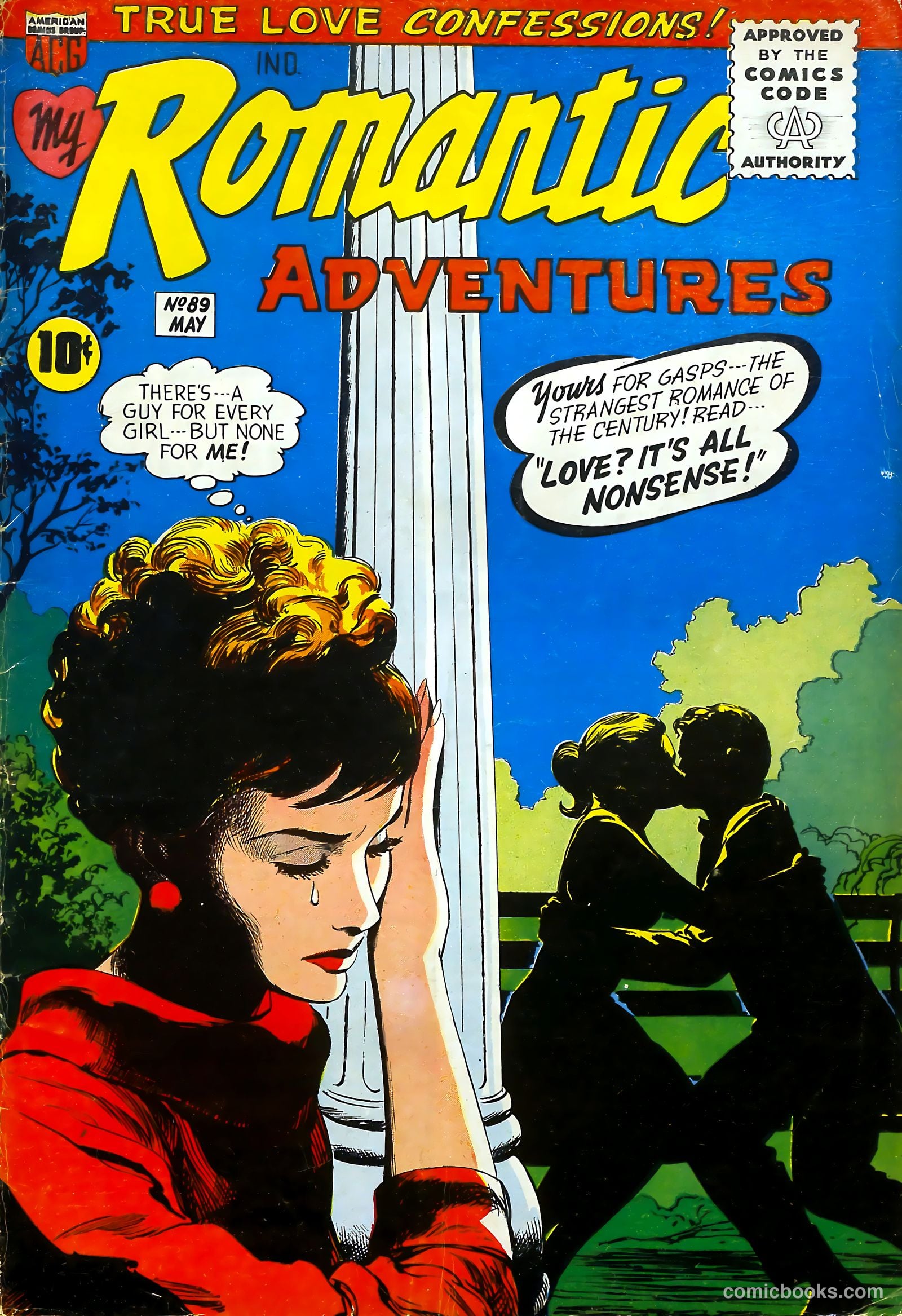Romantic Adventure Library #89 cover