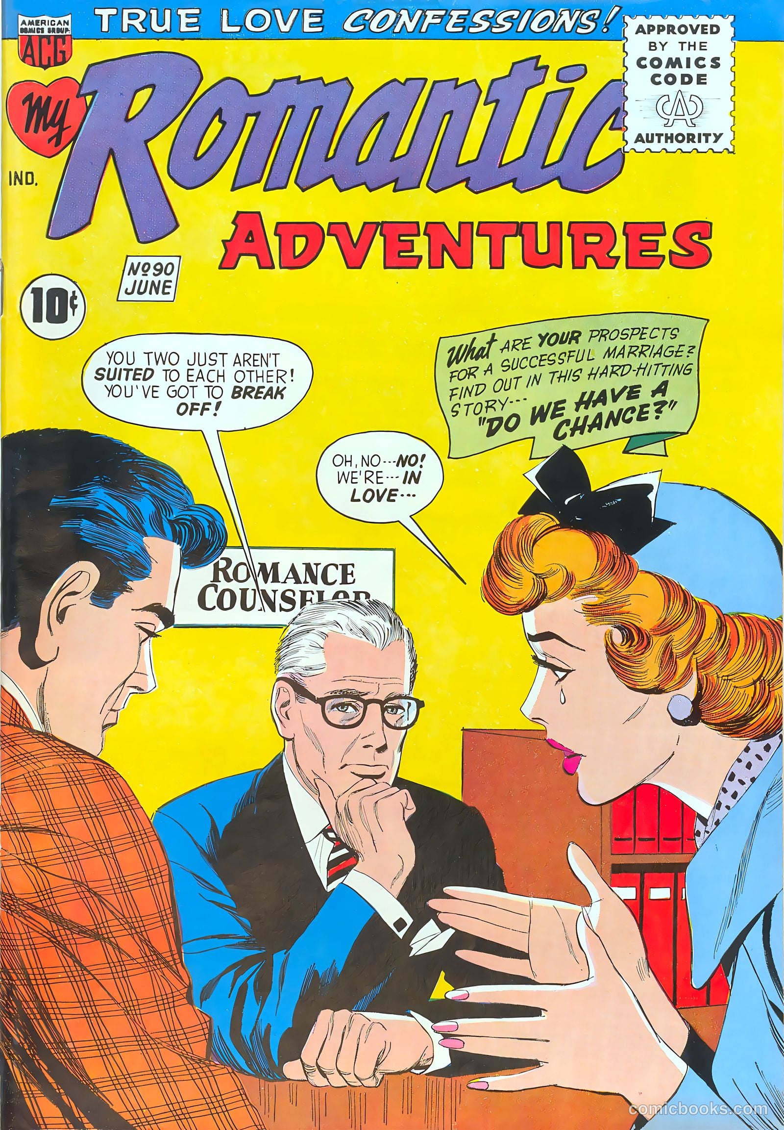 Romantic Adventure Library #90 cover