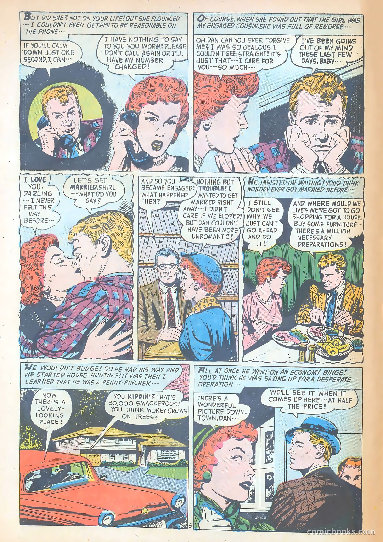 Romantic Adventure Library #90 (1963) — page 8 of 36