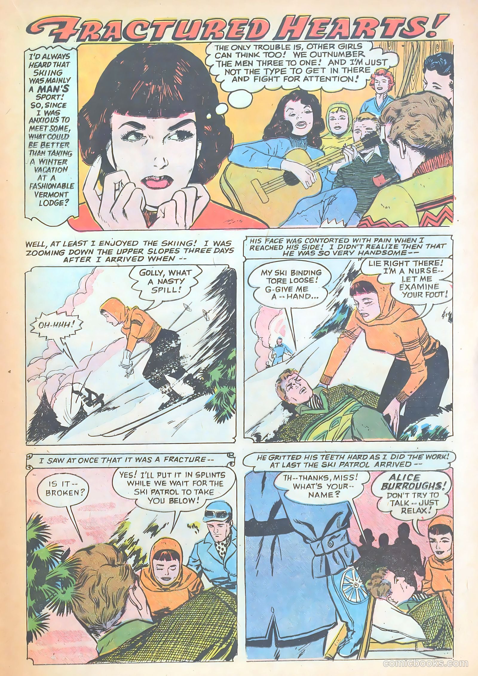 Romantic Adventure Library #90 (1963) — page 23 of 36