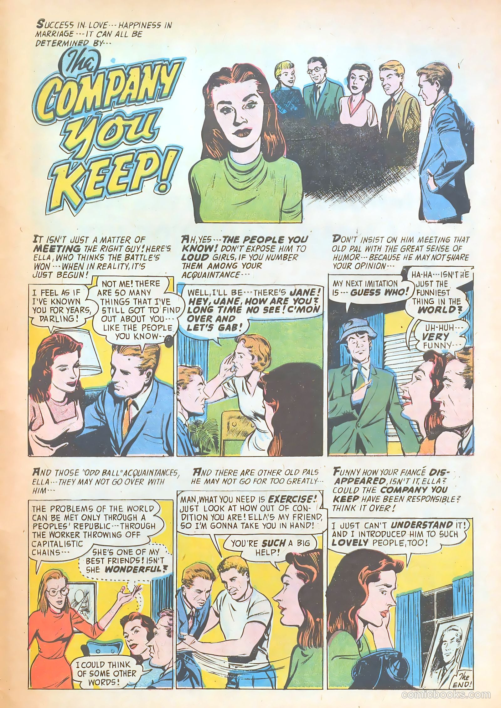 Romantic Adventure Library #90 (1963) — page 33 of 36