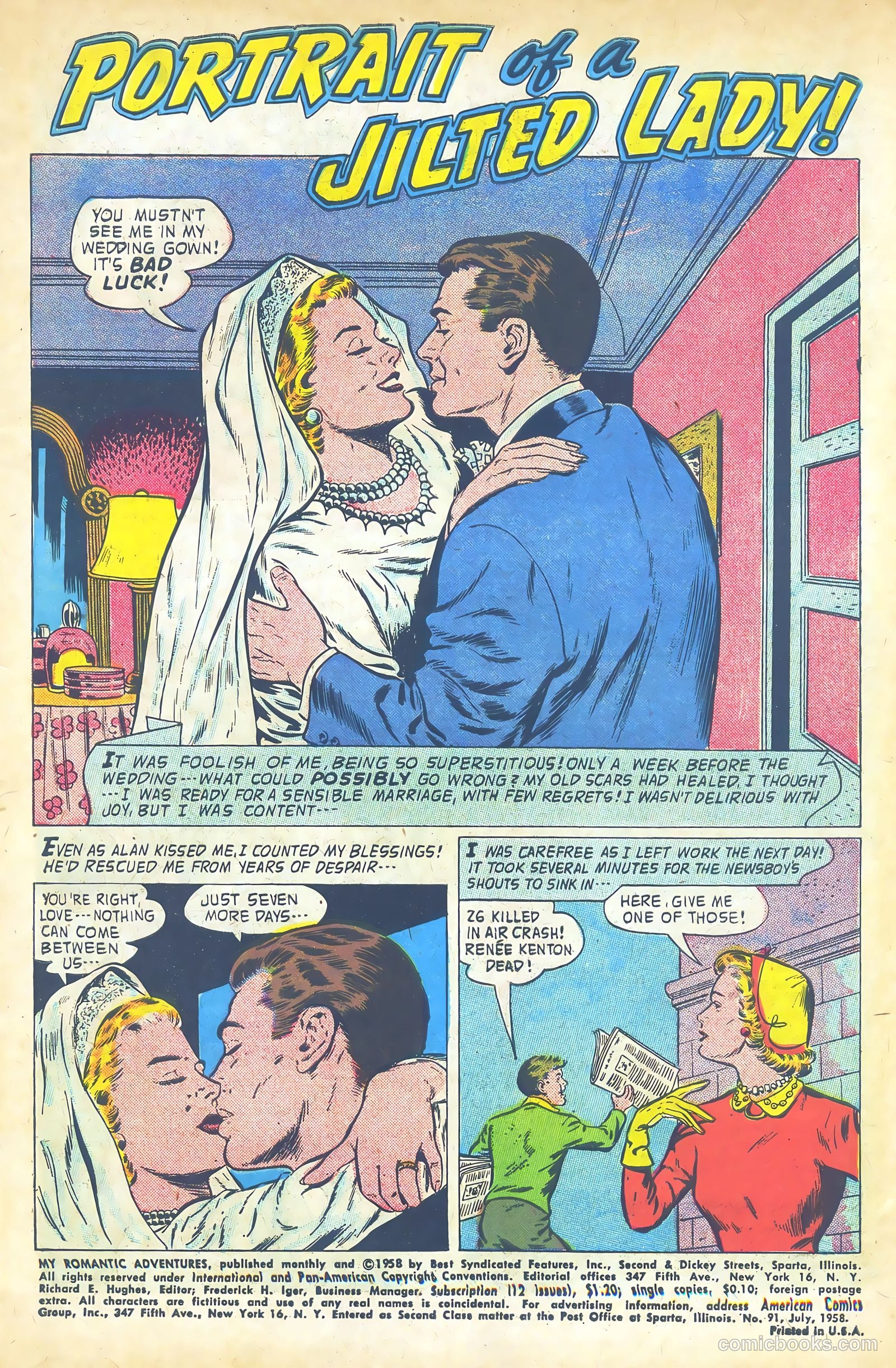 Romantic Adventure Library #91 (1963) — page 3 of 37