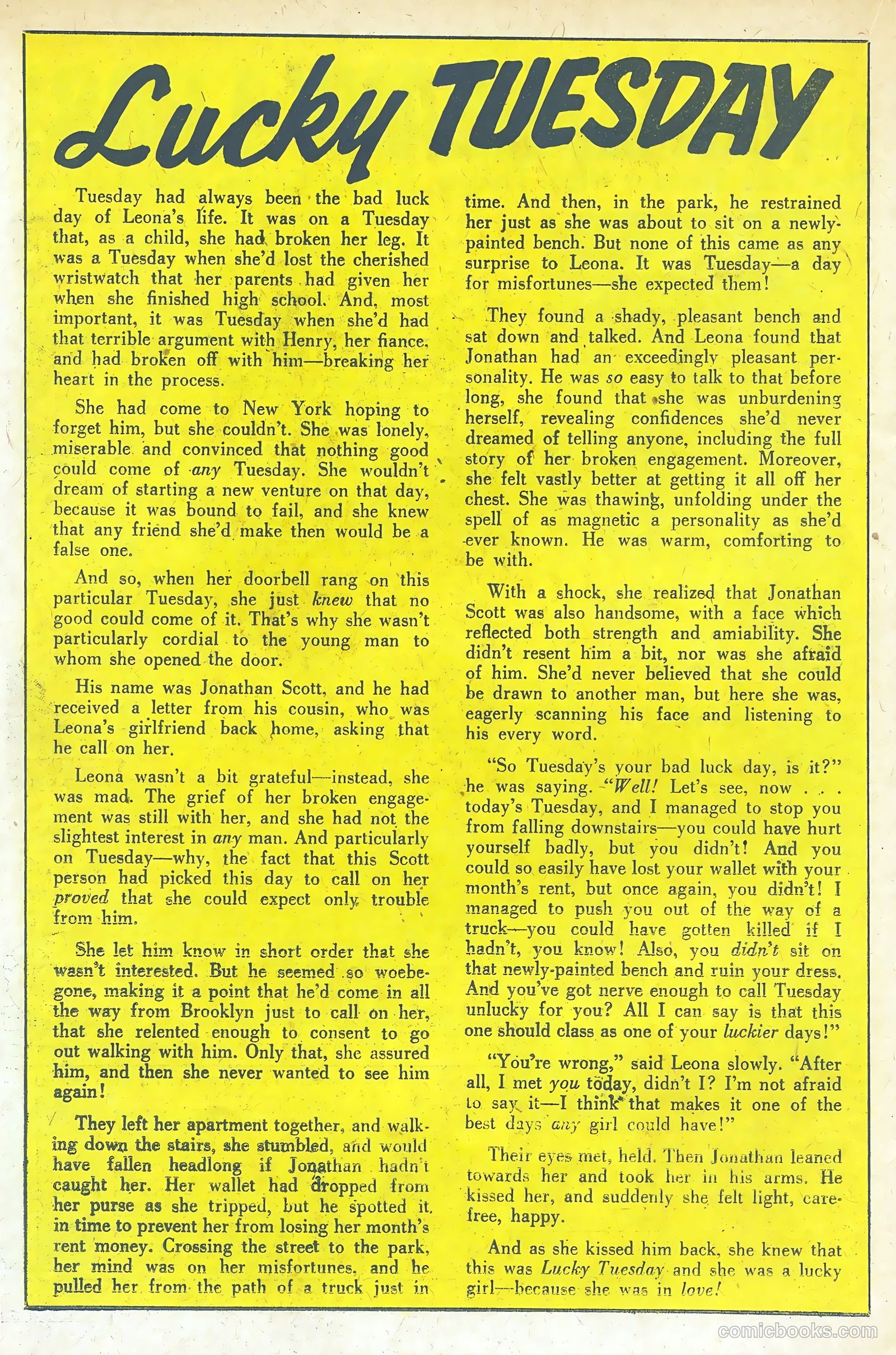 Romantic Adventure Library #91 (1963) — page 22 of 37