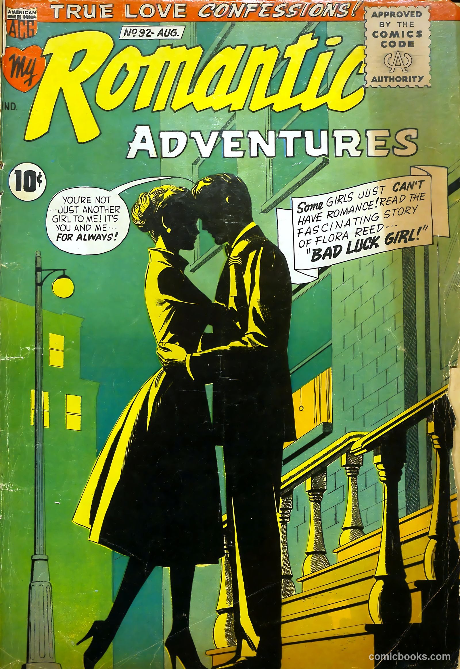Romantic Adventure Library #92 cover