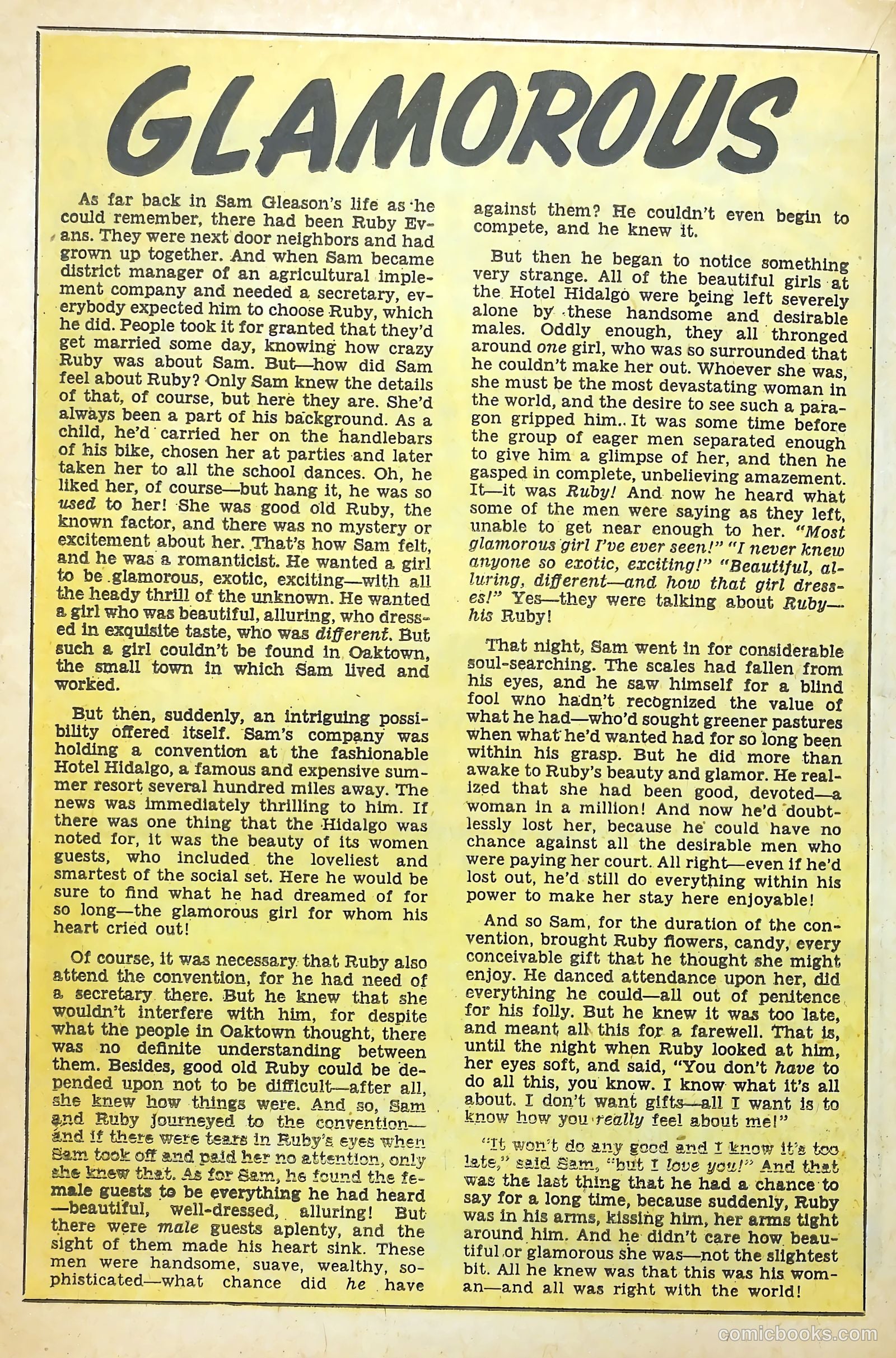Romantic Adventure Library #95 (1963) — page 16 of 36