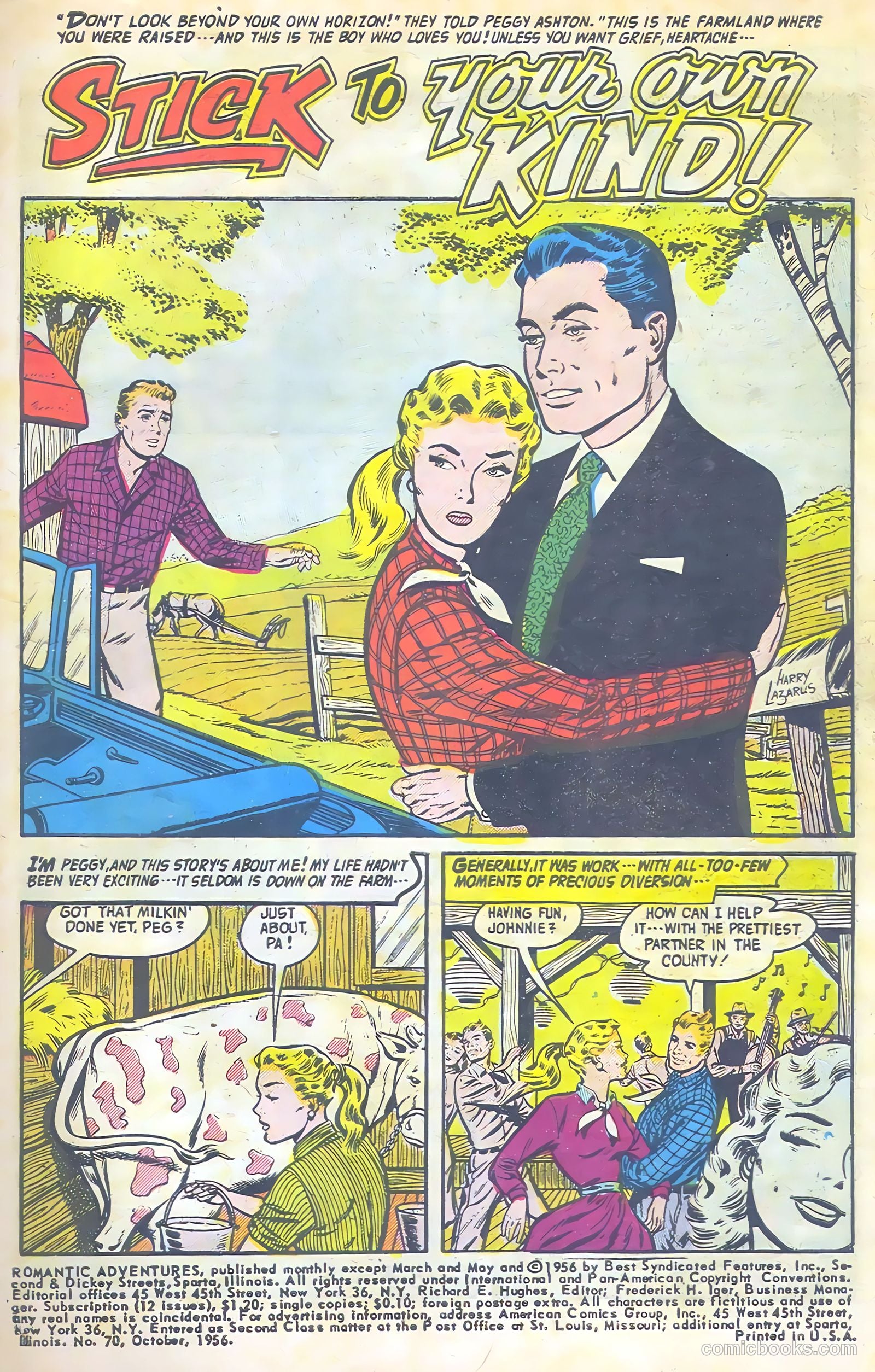 Romantic Adventures #1 (1949) — page 3 of 36