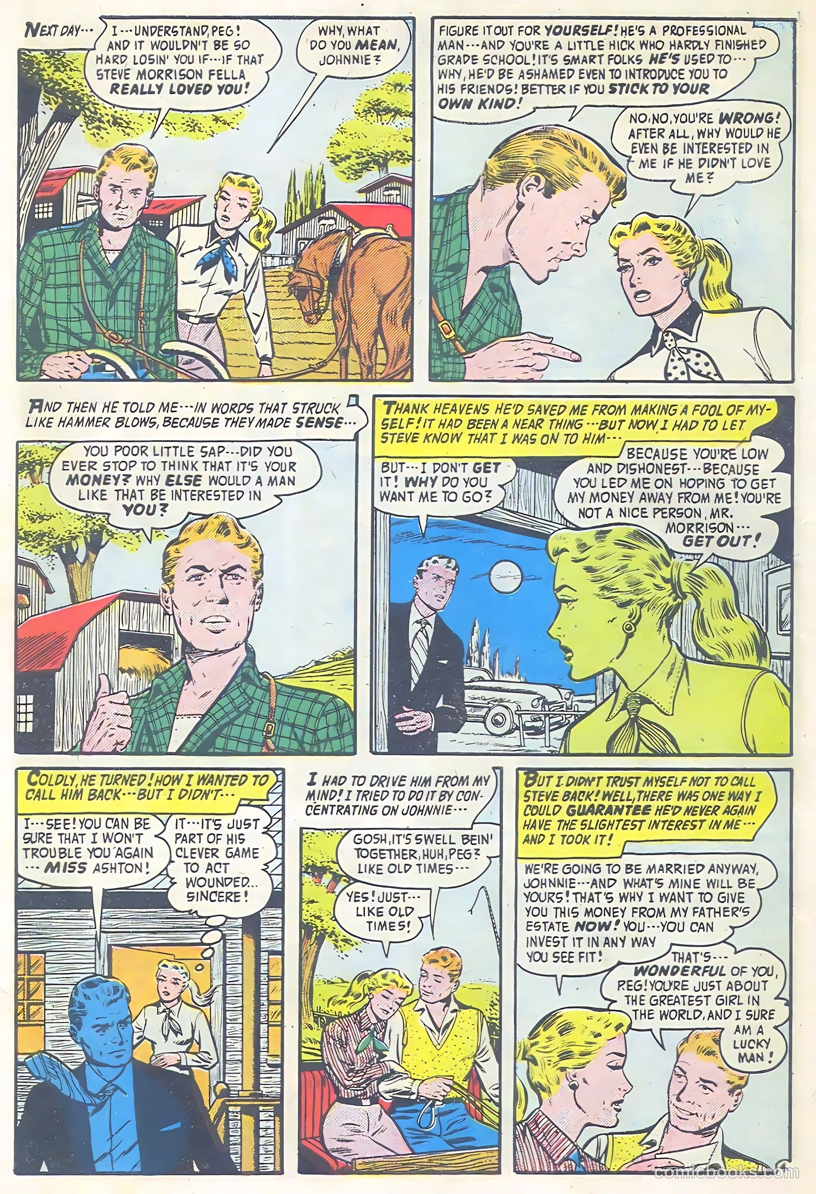 Romantic Adventures #1 (1949) — page 6 of 36
