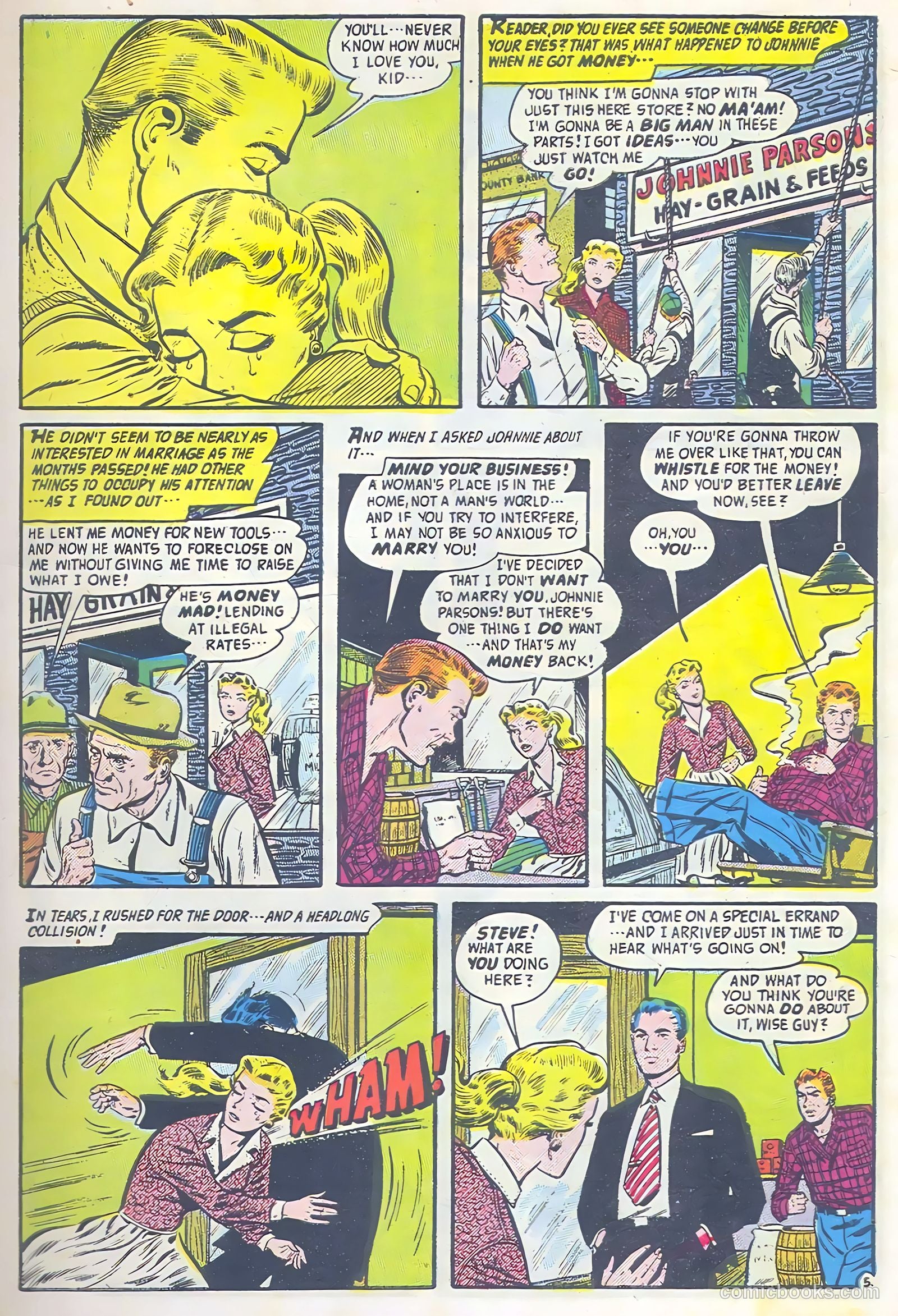 Romantic Adventures #1 (1949) — page 7 of 36