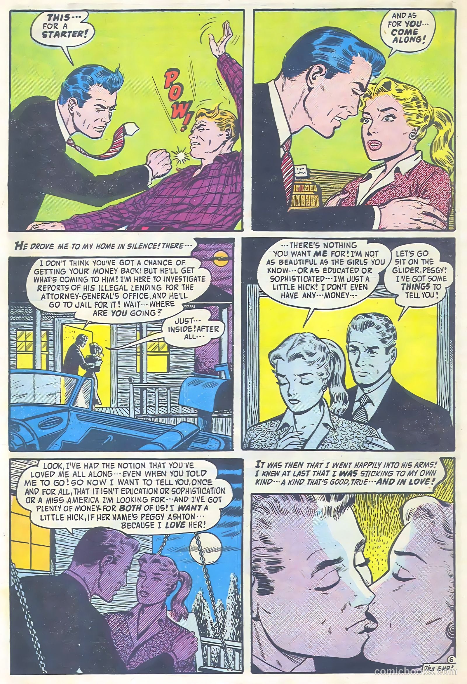 Romantic Adventures #1 (1949) — page 8 of 36