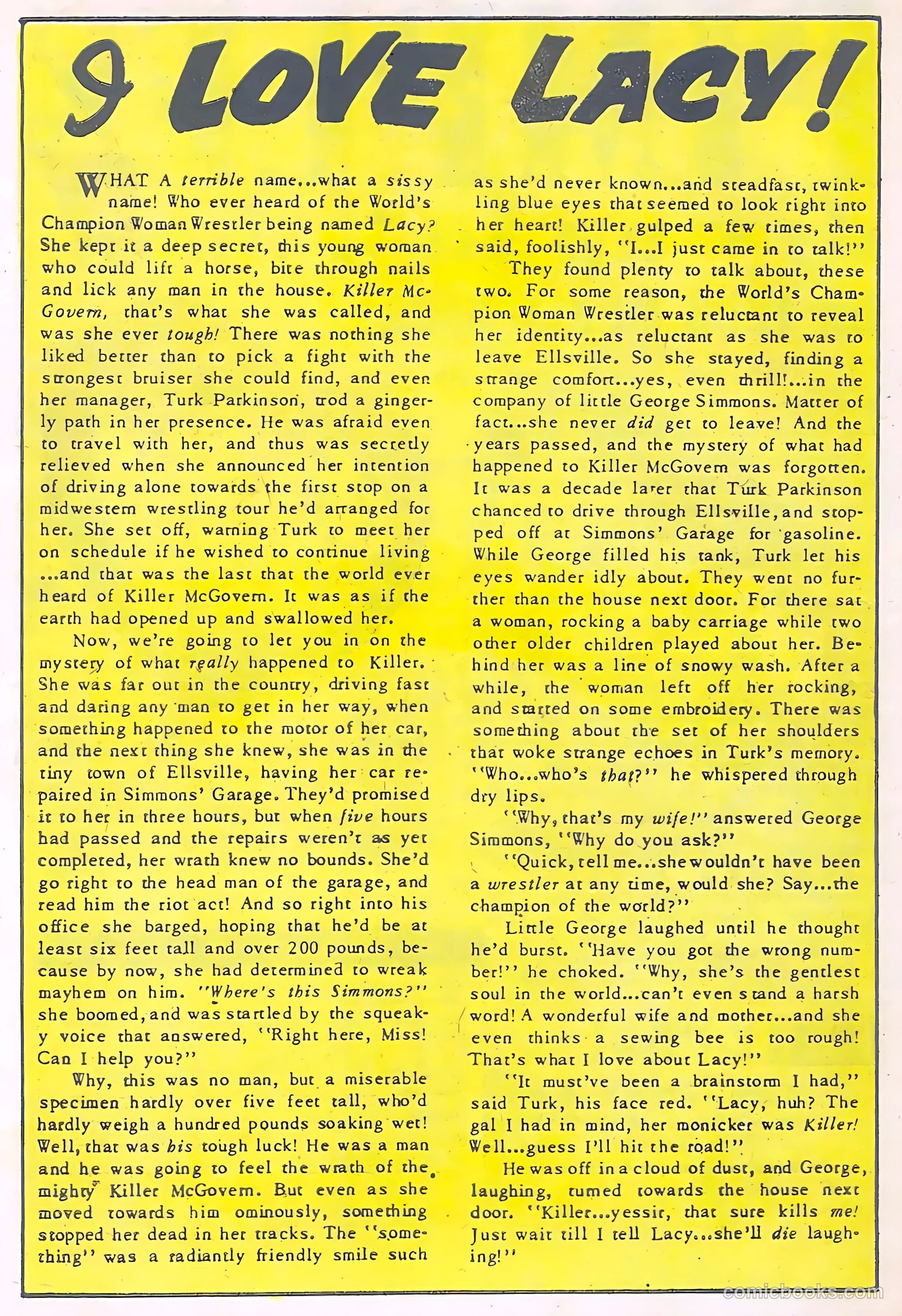 Romantic Adventures #1 (1949) — page 10 of 36