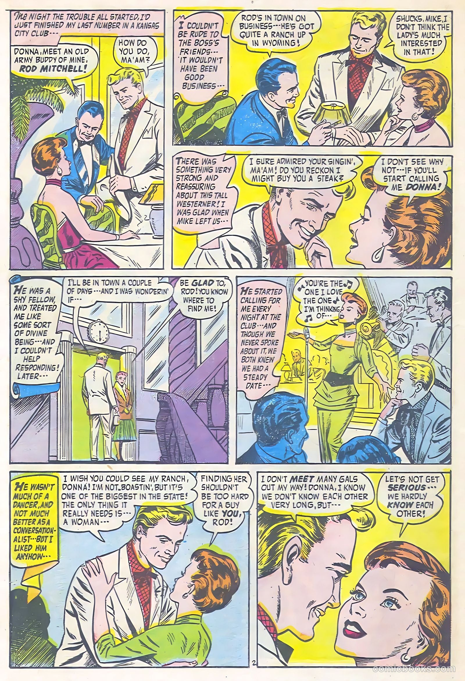 Romantic Adventures #1 (1949) — page 12 of 36