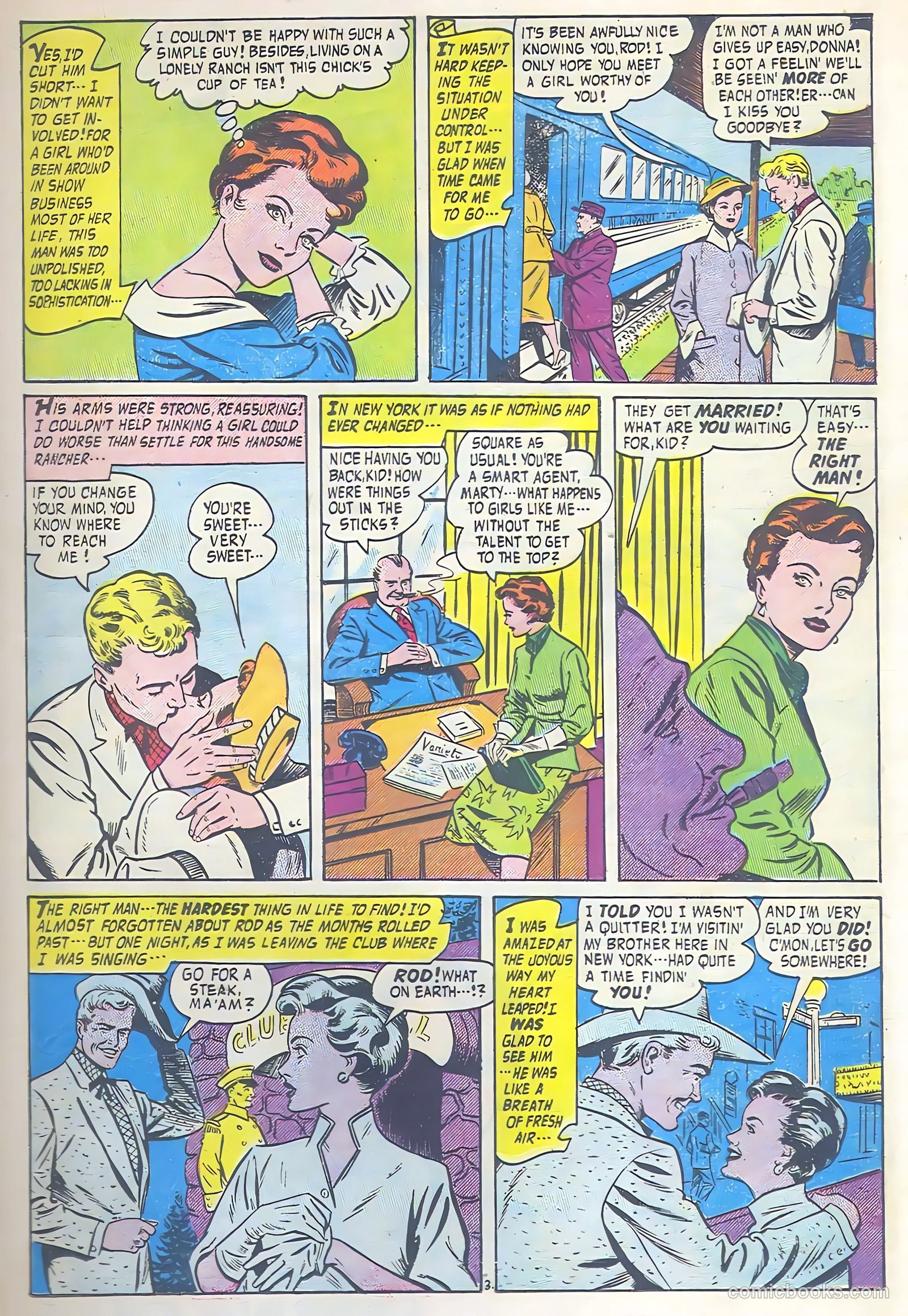 Romantic Adventures #1 (1949) — page 13 of 36