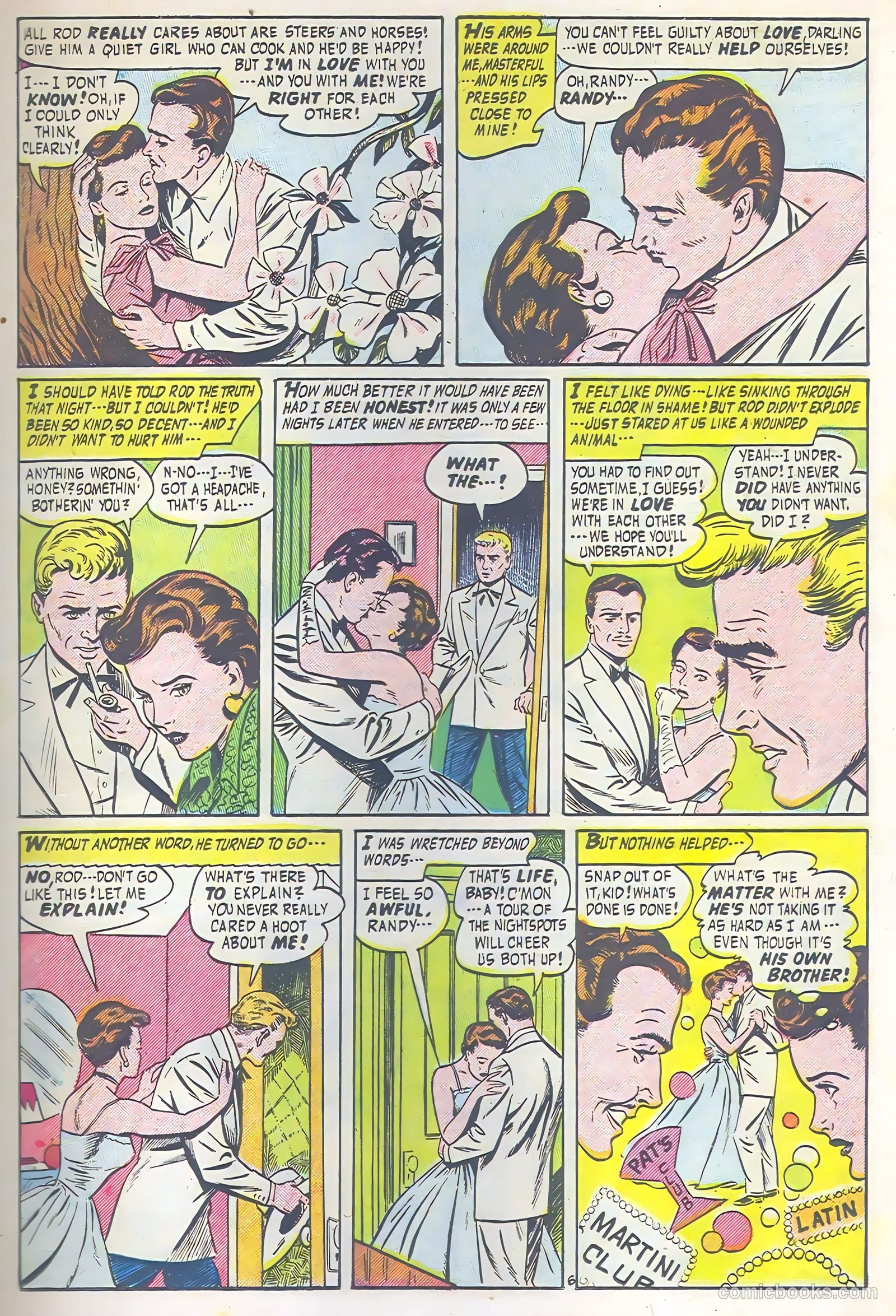 Romantic Adventures #1 (1949) — page 17 of 36