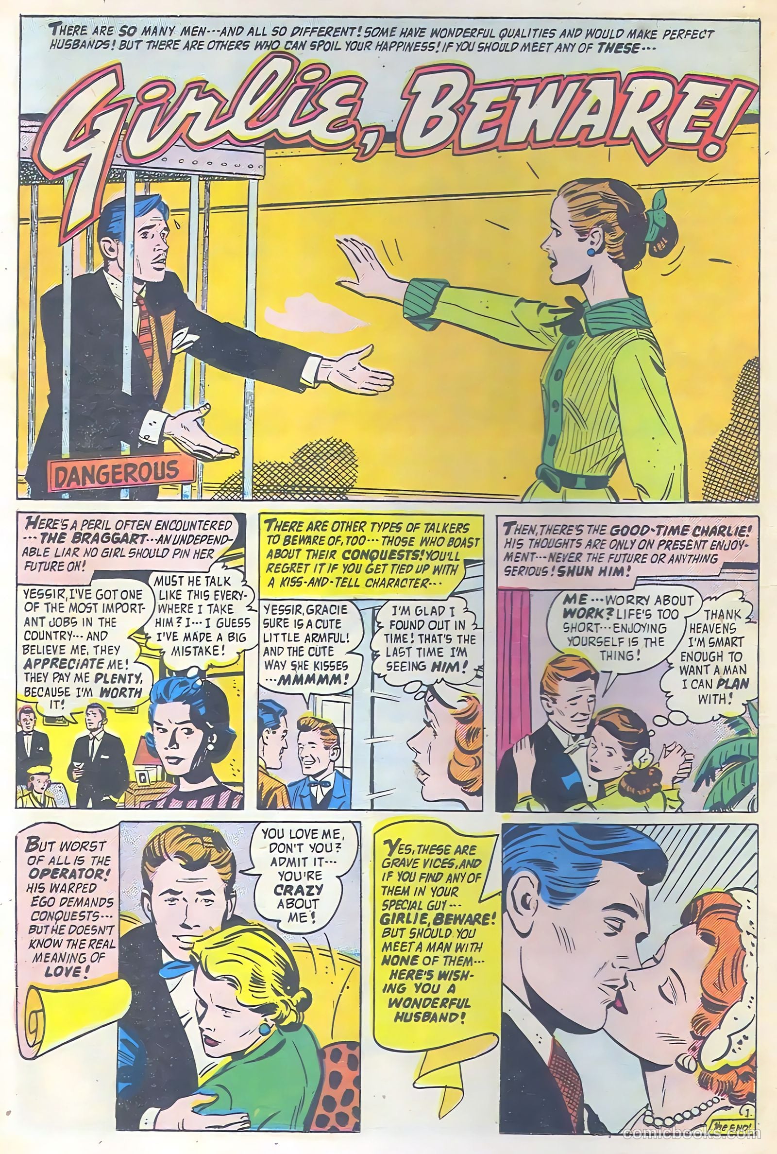 Romantic Adventures #1 (1949) — page 20 of 36