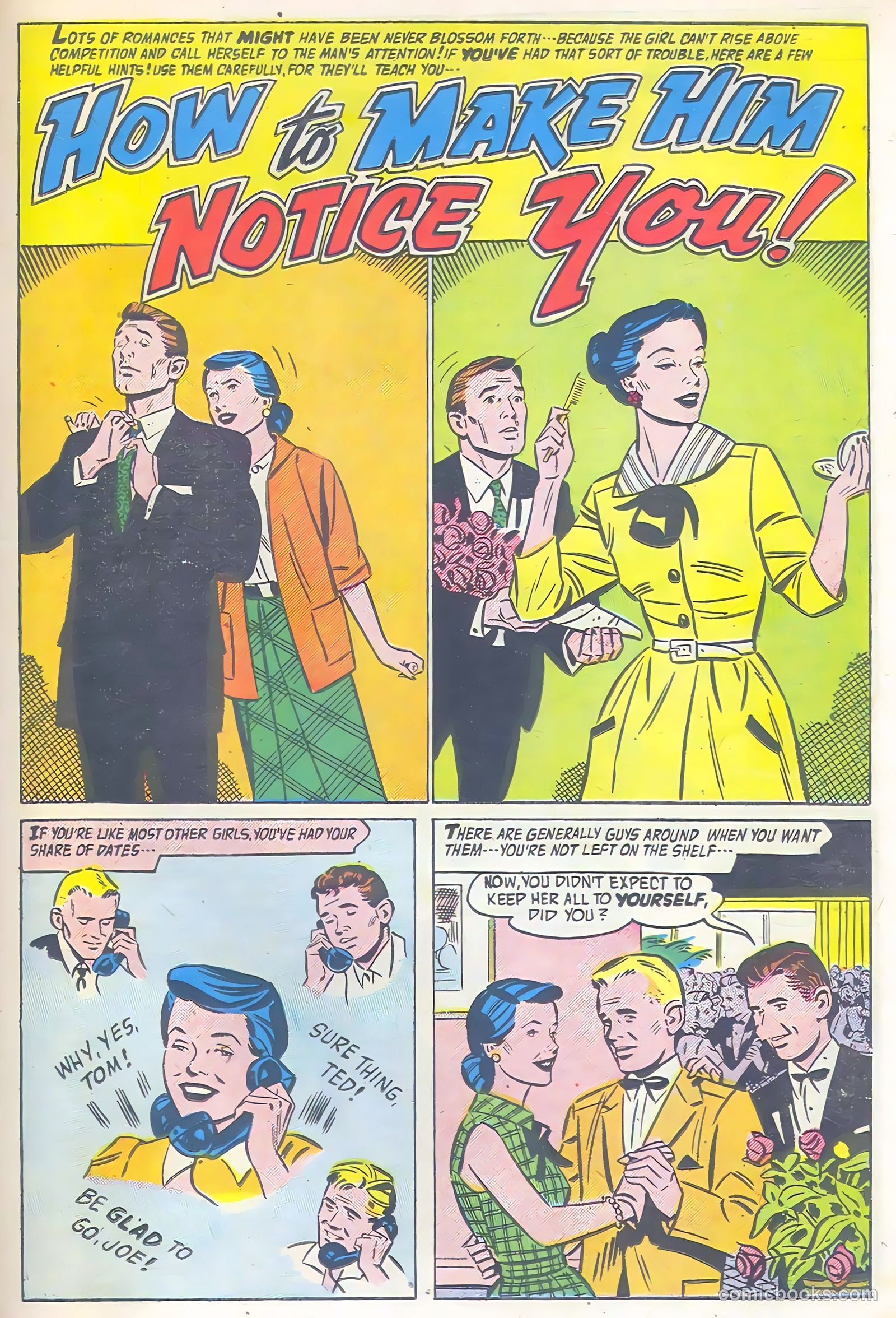 Romantic Adventures #1 (1949) — page 23 of 36
