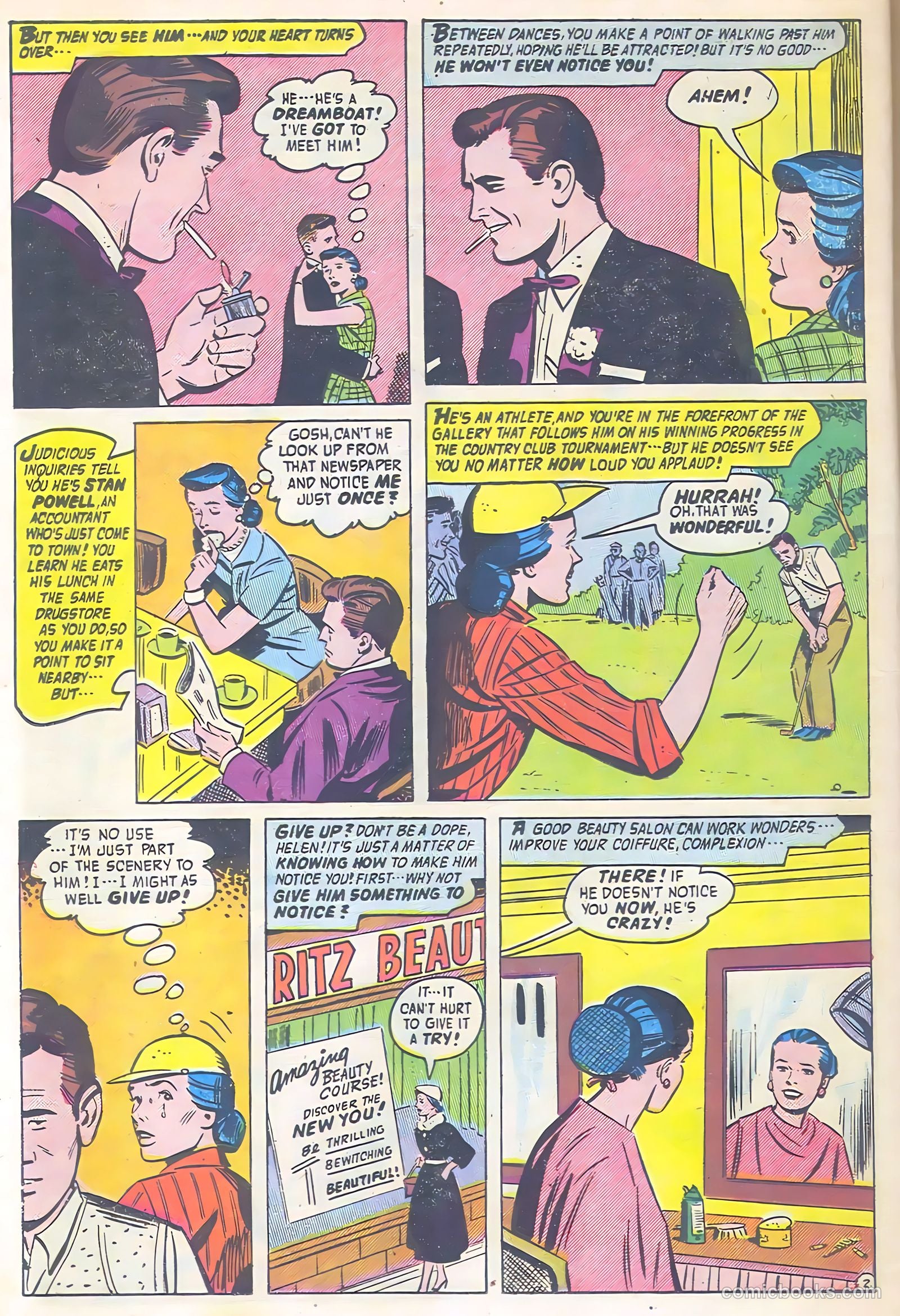 Romantic Adventures #1 (1949) — page 24 of 36