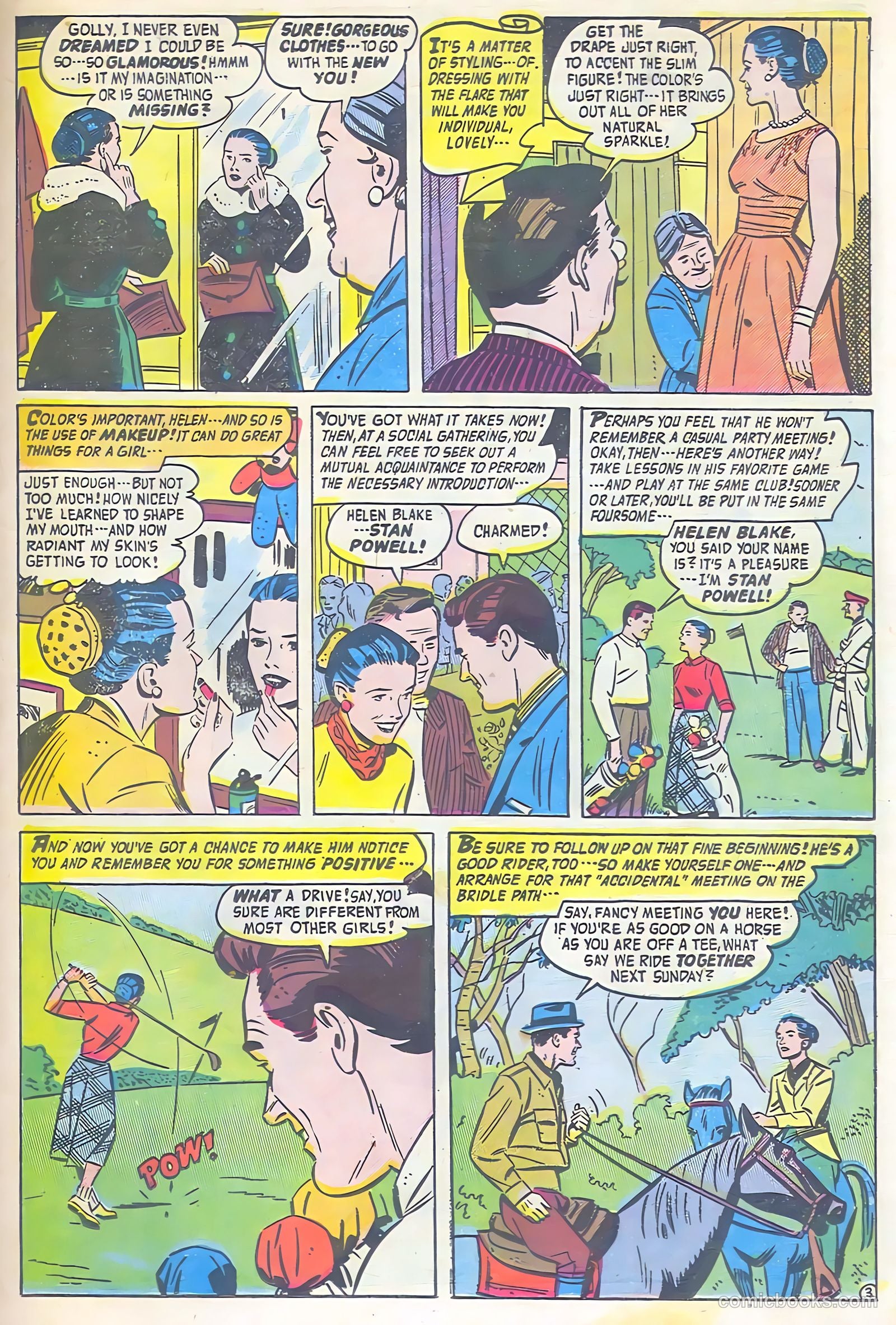 Romantic Adventures #1 (1949) — page 25 of 36
