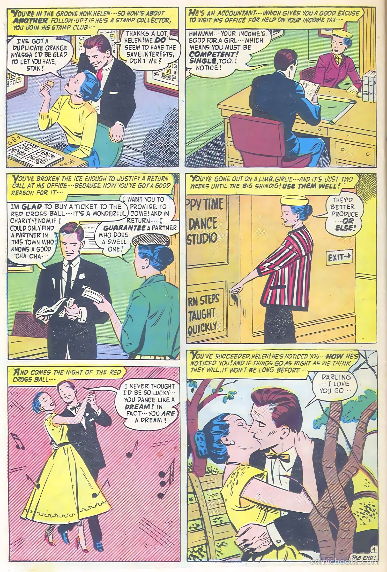 Romantic Adventures #1 (1949) — page 26 of 36