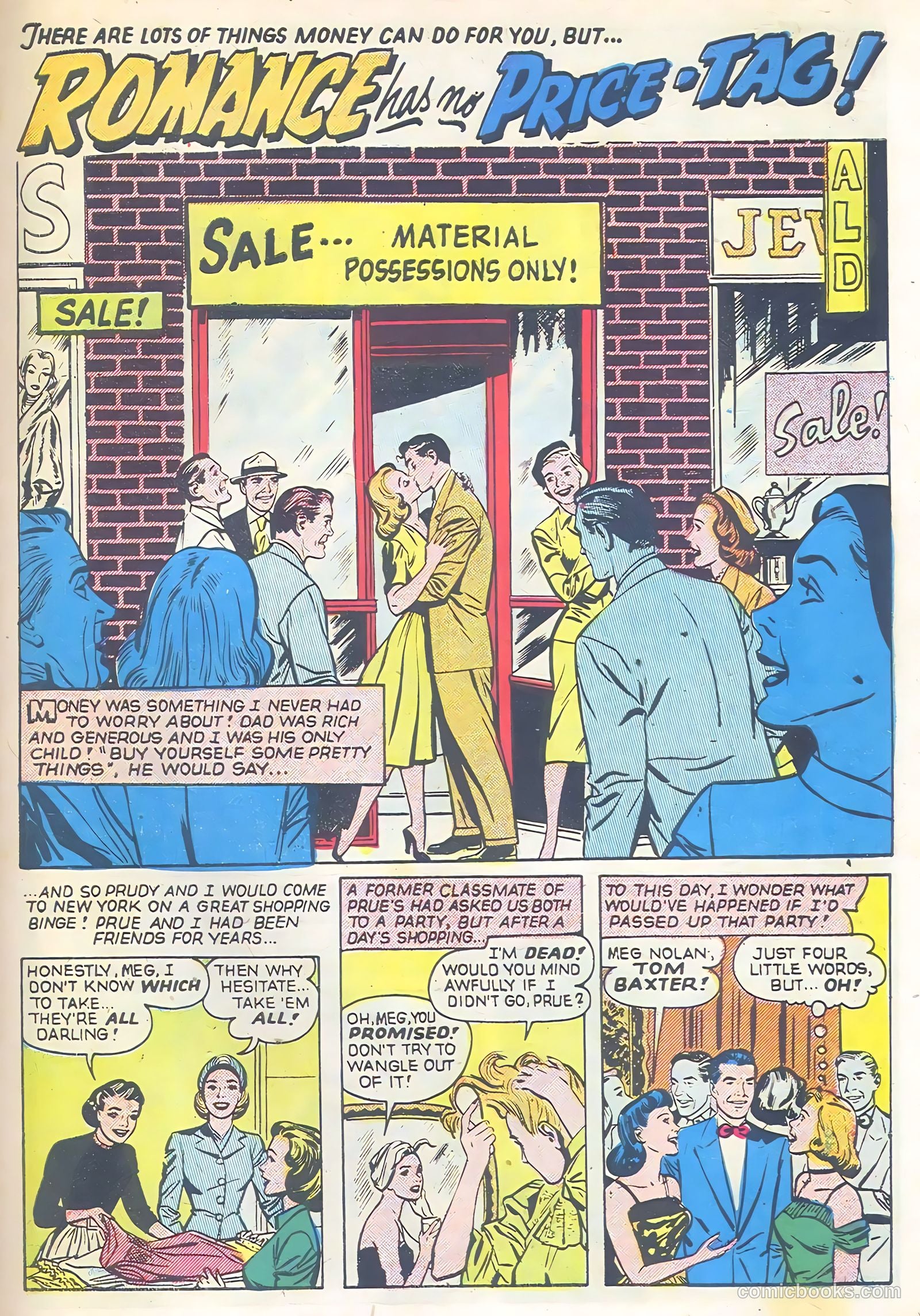 Romantic Adventures #1 (1949) — page 27 of 36