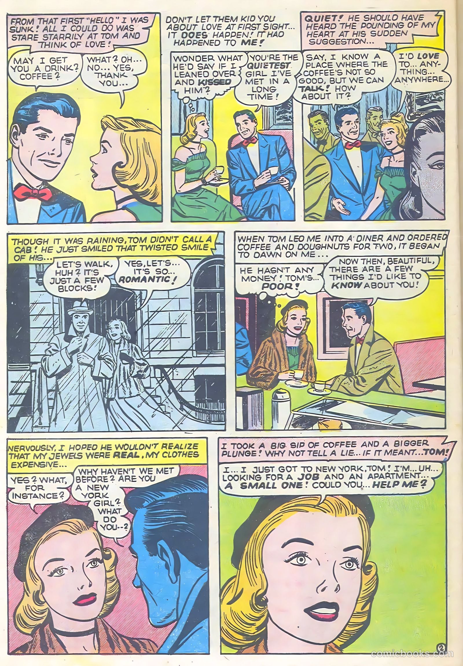 Romantic Adventures #1 (1949) — page 28 of 36