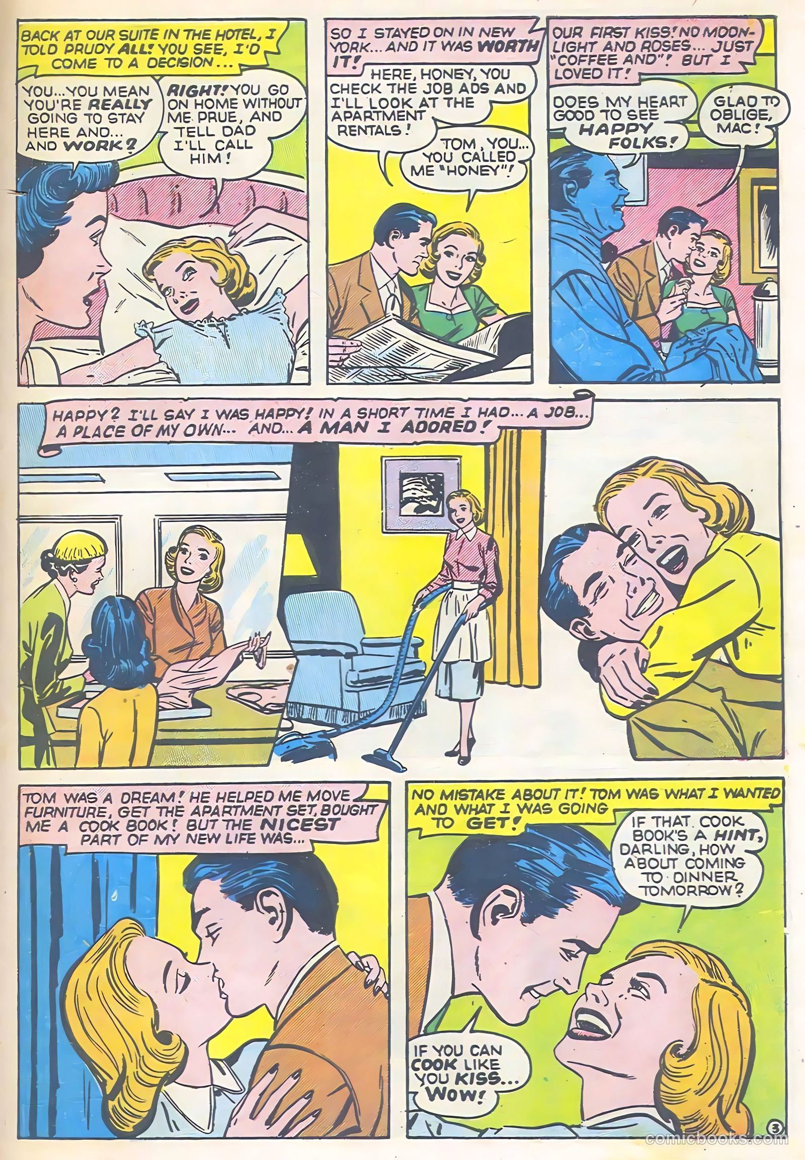 Romantic Adventures #1 (1949) — page 29 of 36