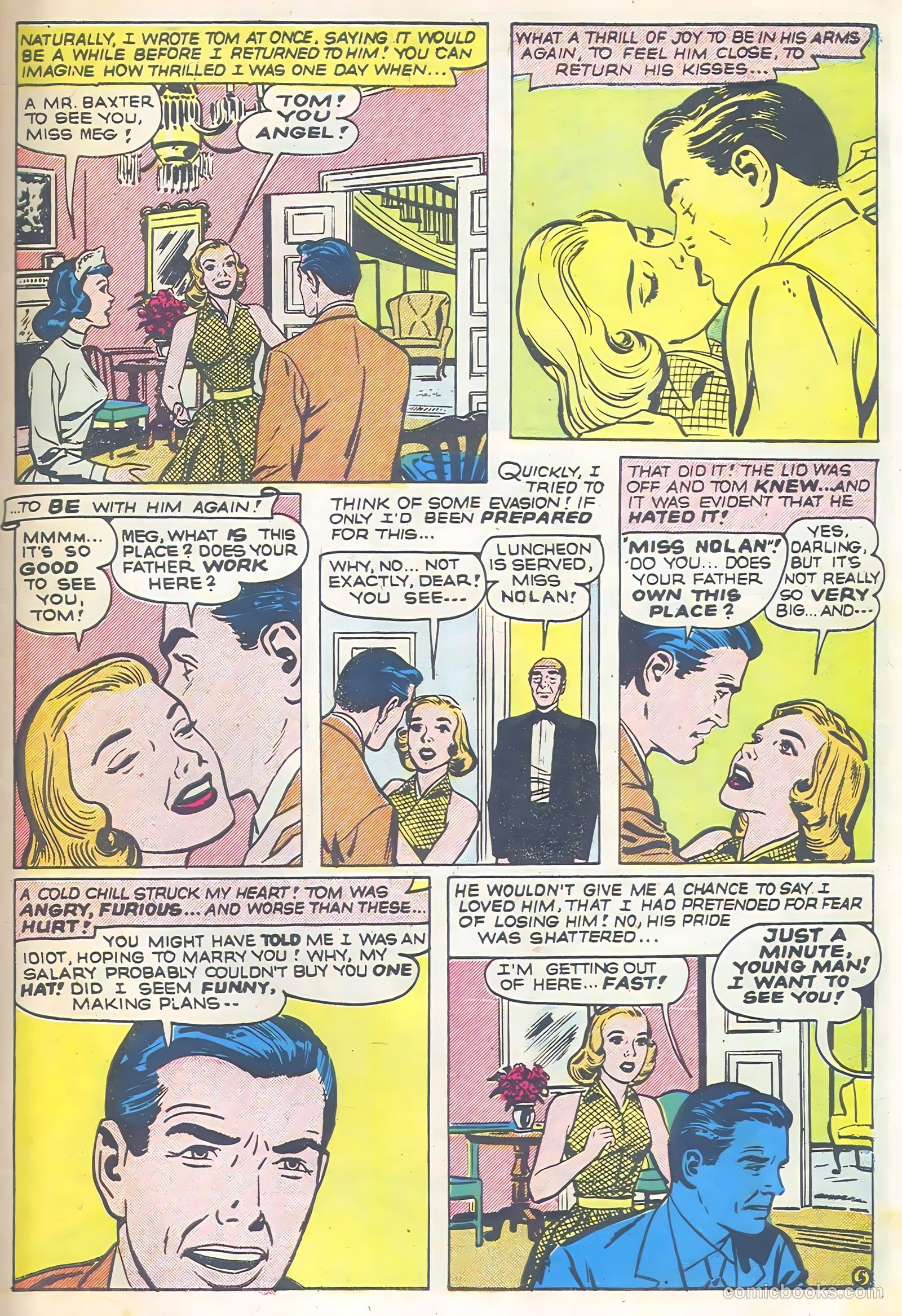 Romantic Adventures #1 (1949) — page 31 of 36