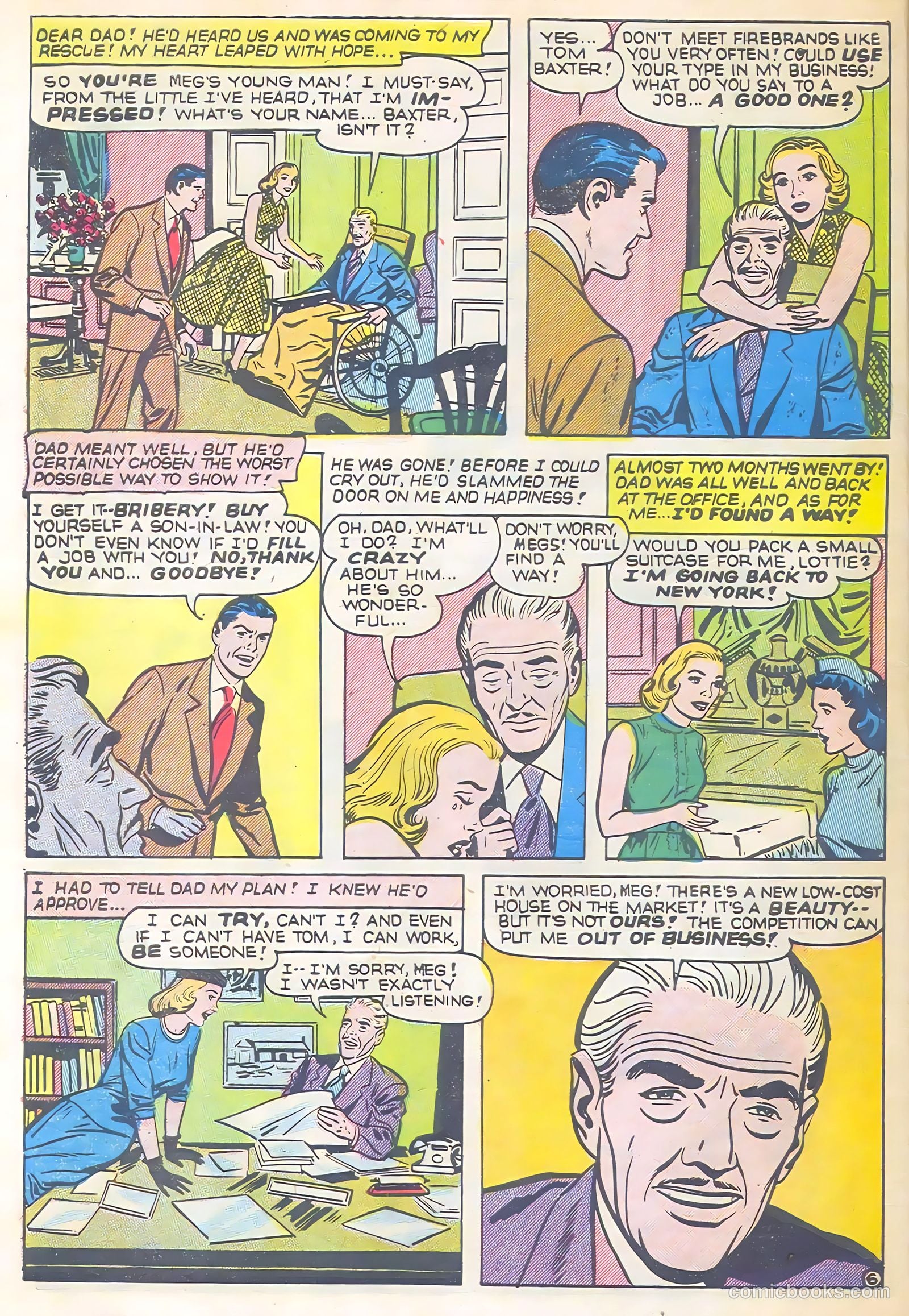 Romantic Adventures #1 (1949) — page 32 of 36