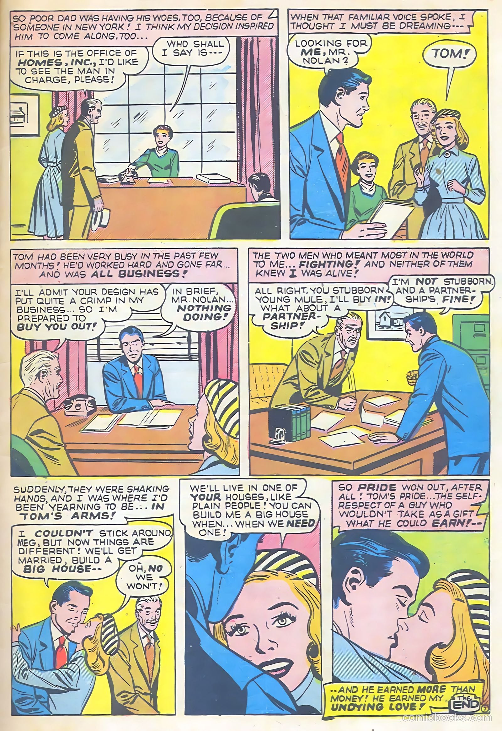 Romantic Adventures #1 (1949) — page 33 of 36