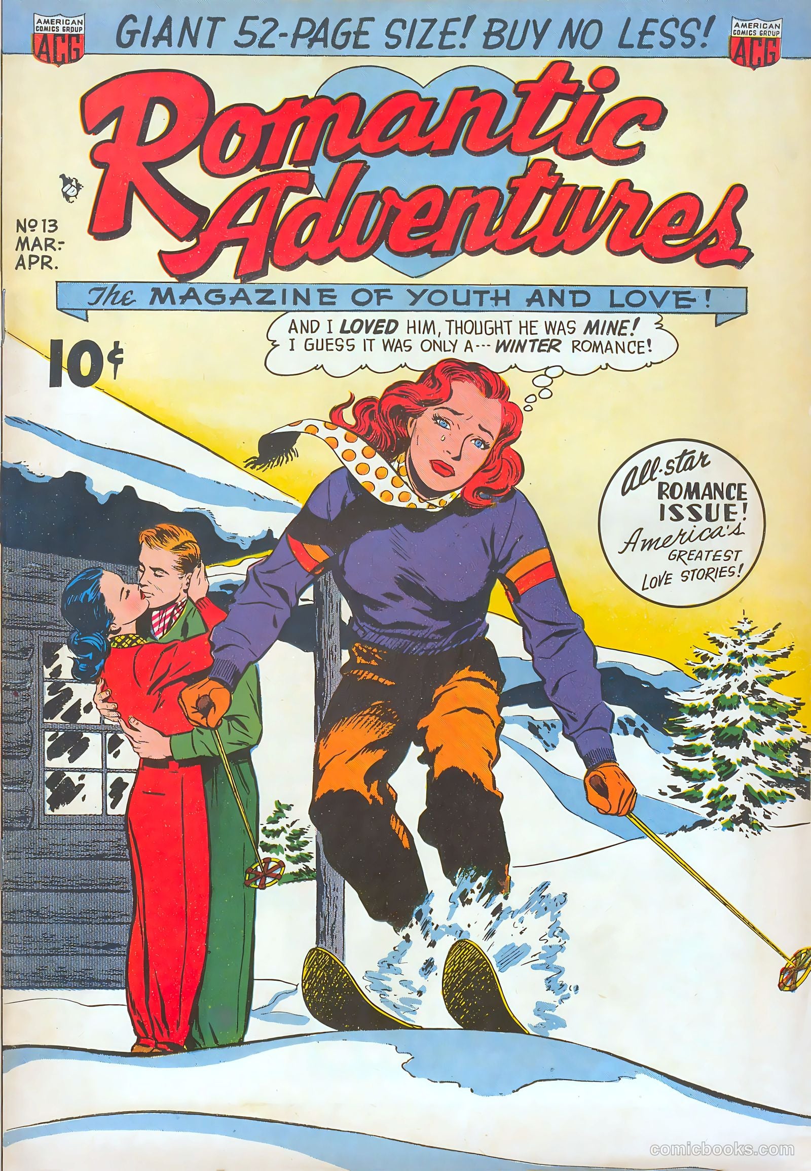 Romantic Adventures #13 cover