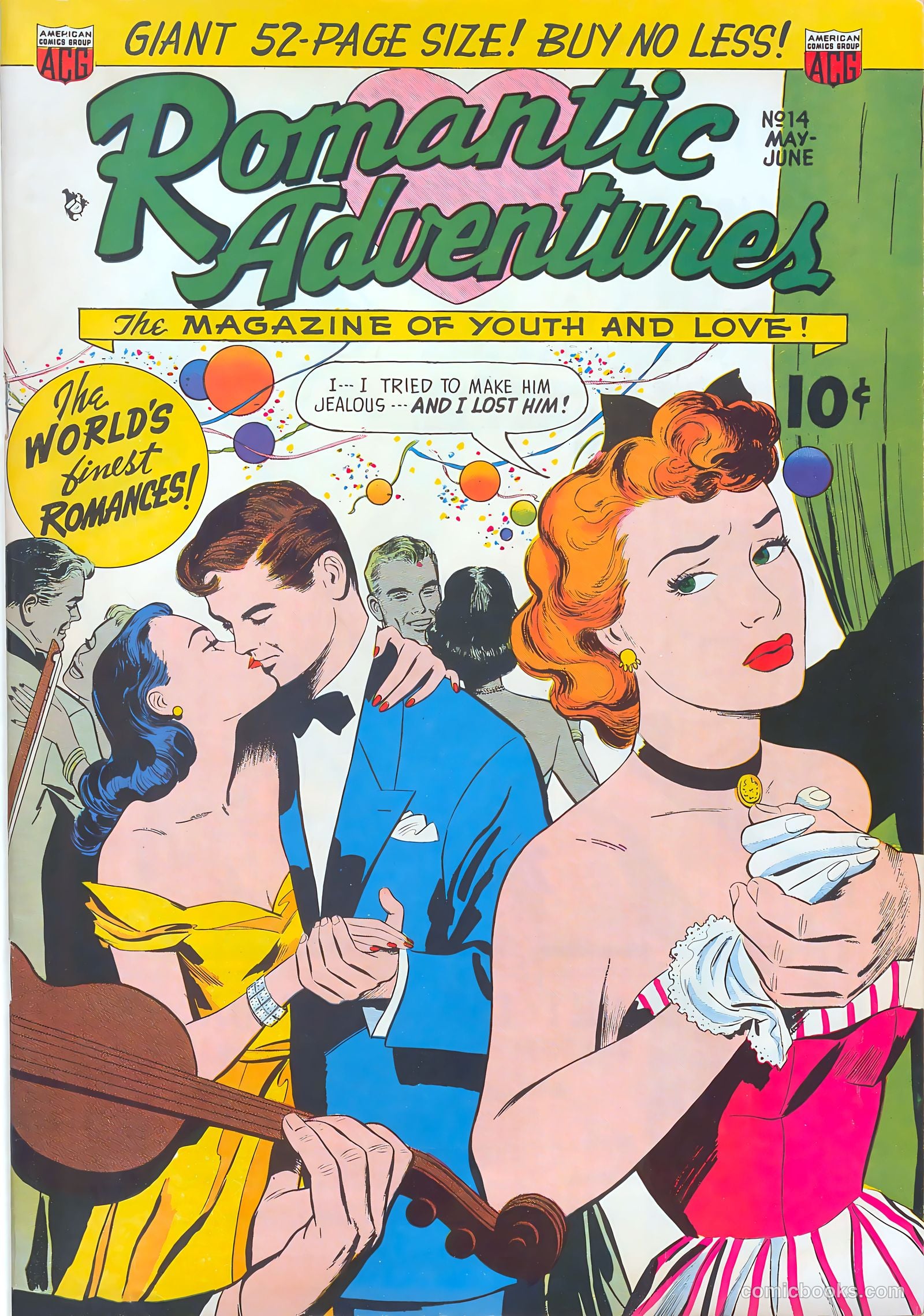 Romantic Adventures #14 cover