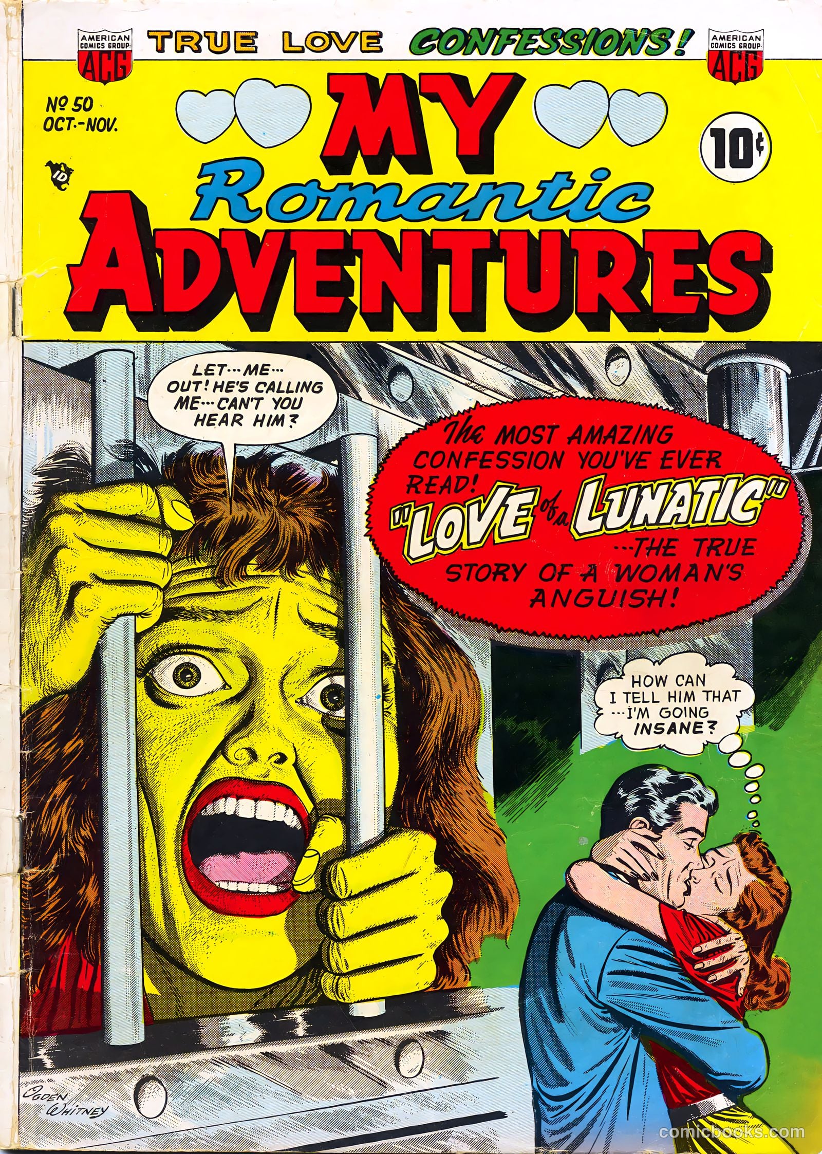 Romantic Adventures #50 cover