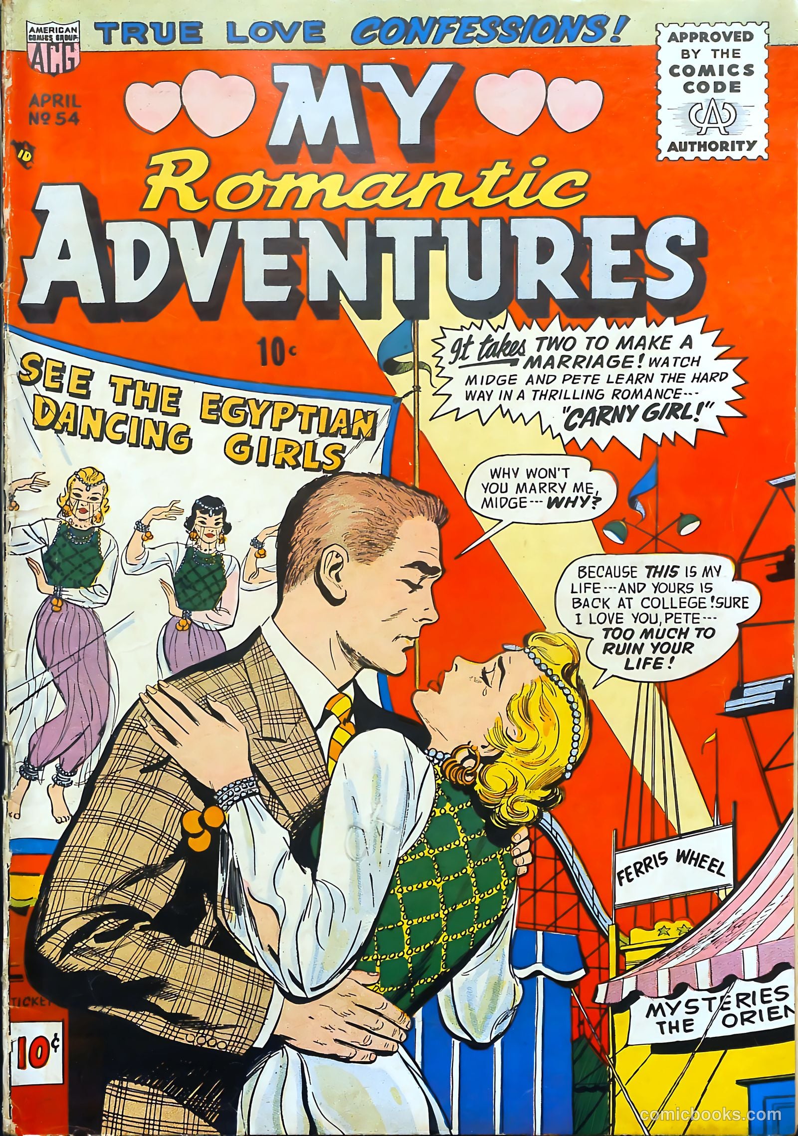 Romantic Adventures #54 (1955) — page 1 of 36