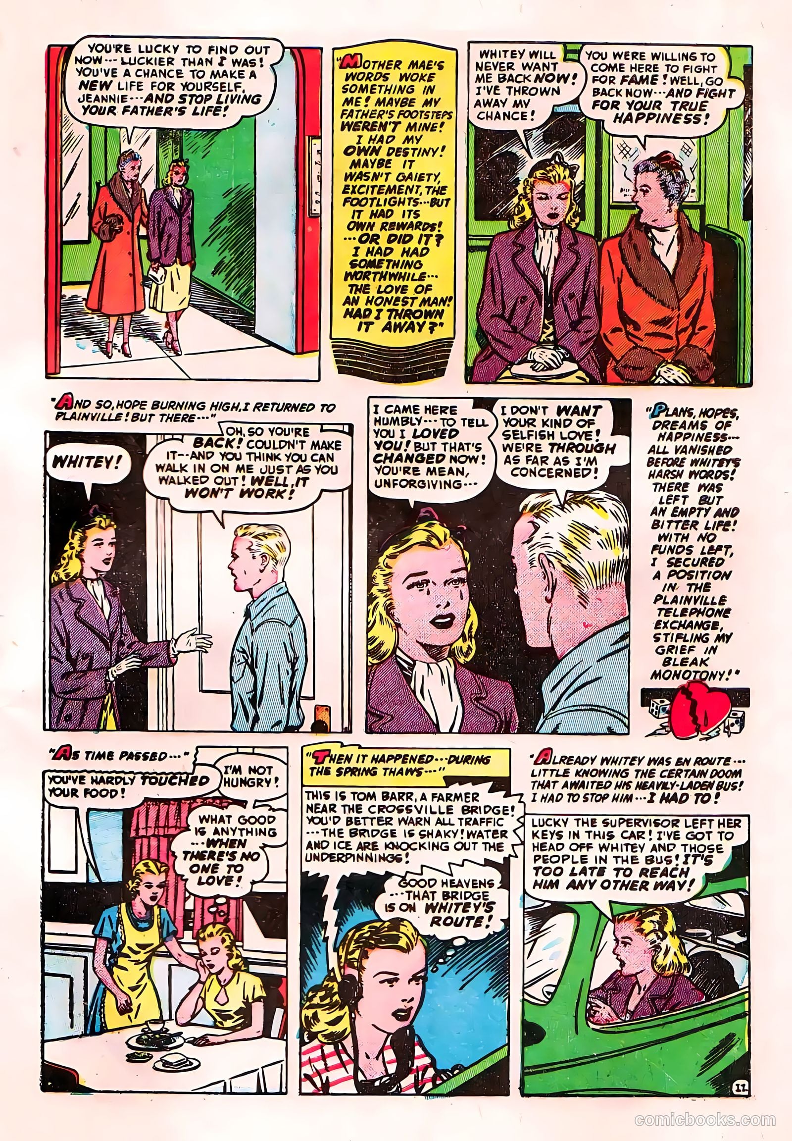 Romantic Adventures #6 (1950) — page 49 of 52