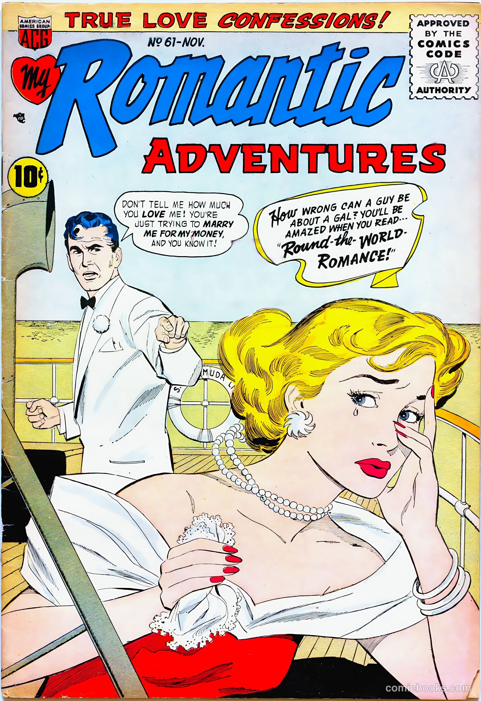 Romantic Adventures #61 (1955) — page 1 of 36