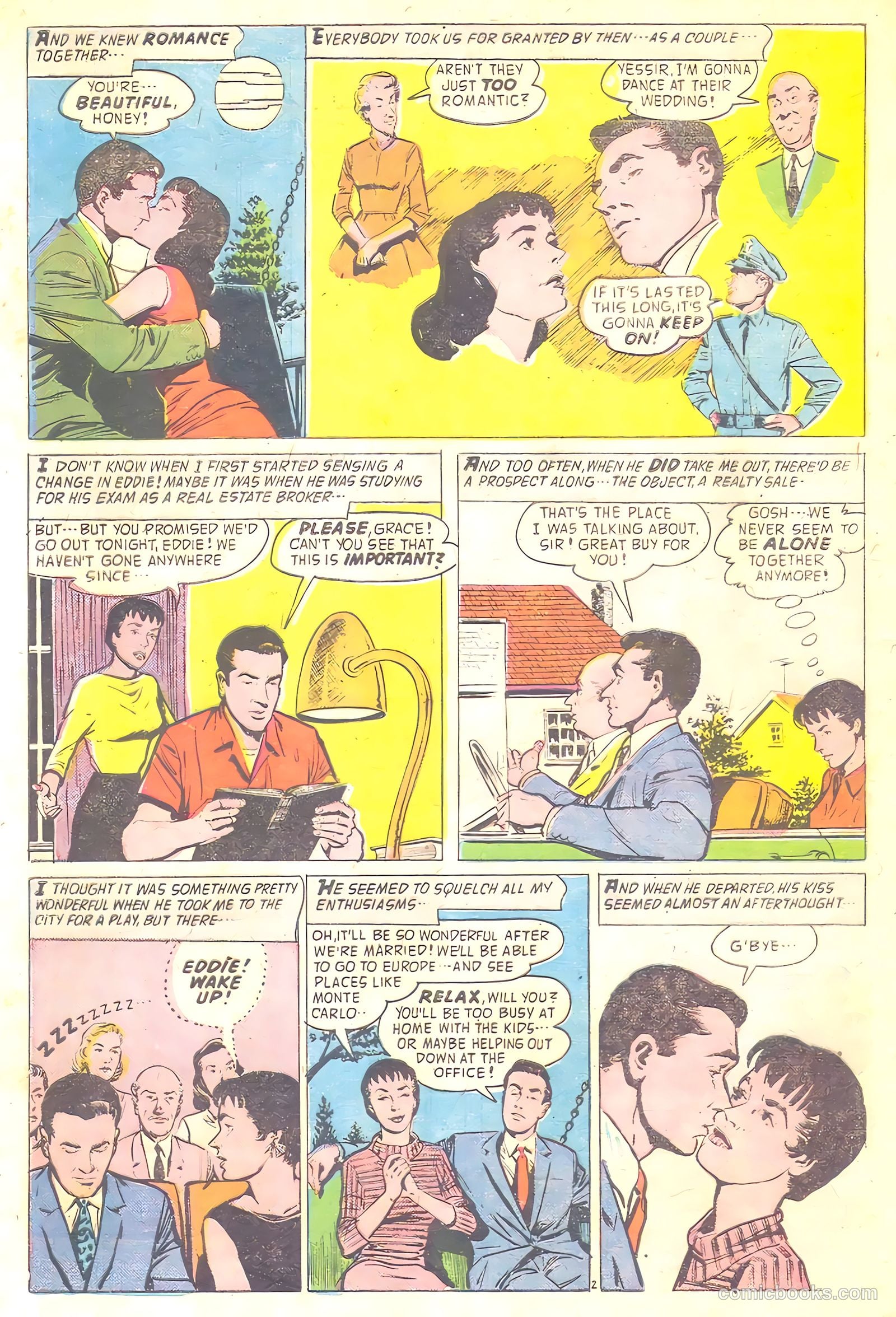 Romantic Adventures #8 (1950) — page 4 of 36