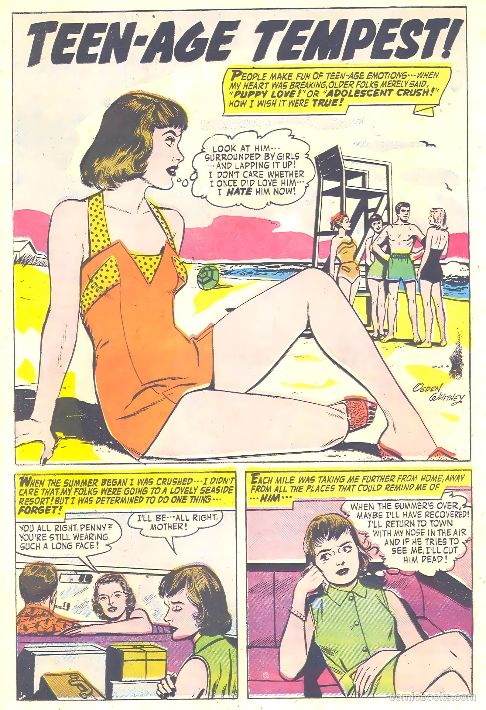 Romantic Adventures #8 (1950) — page 13 of 36
