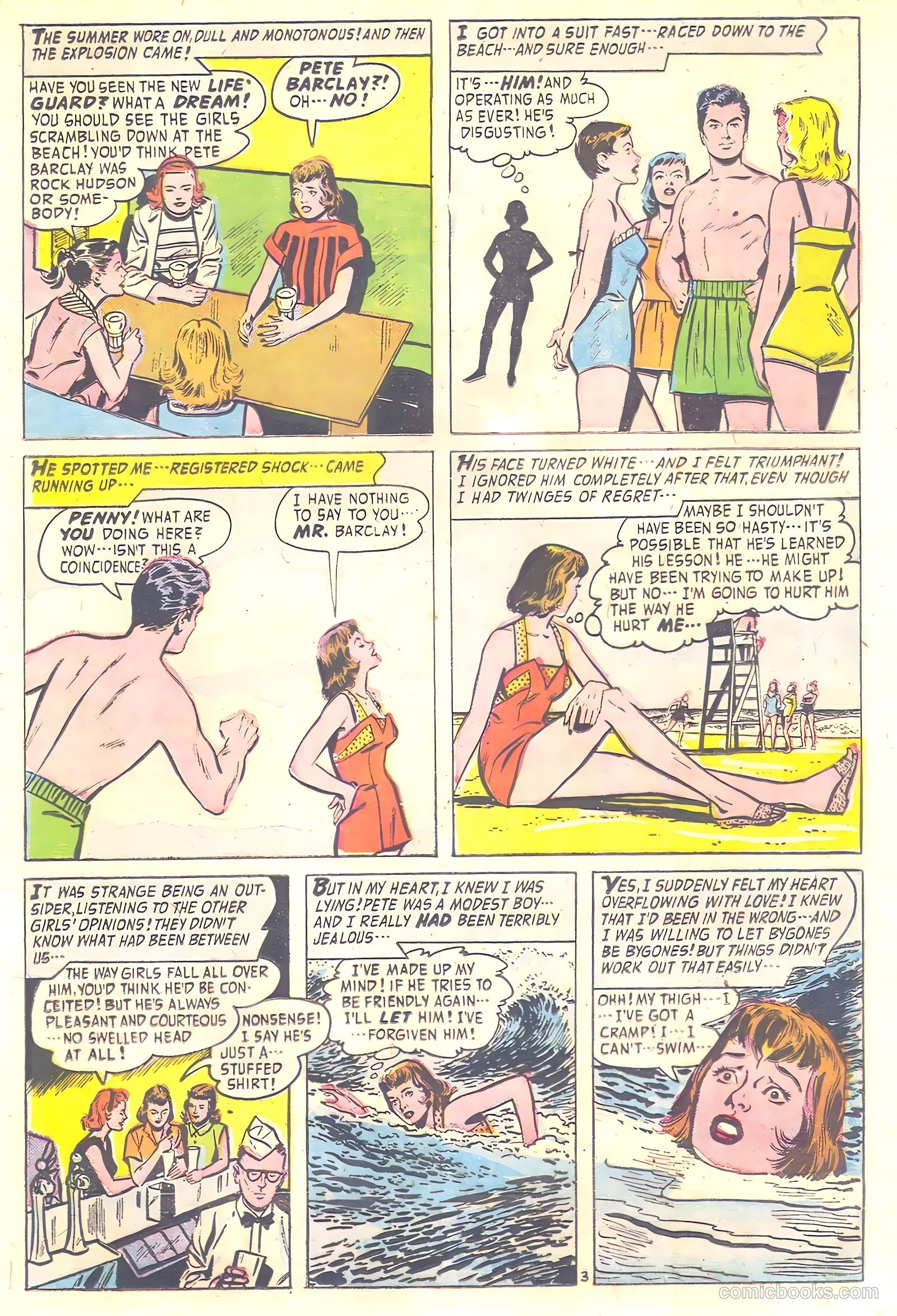 Romantic Adventures #8 (1950) — page 15 of 36