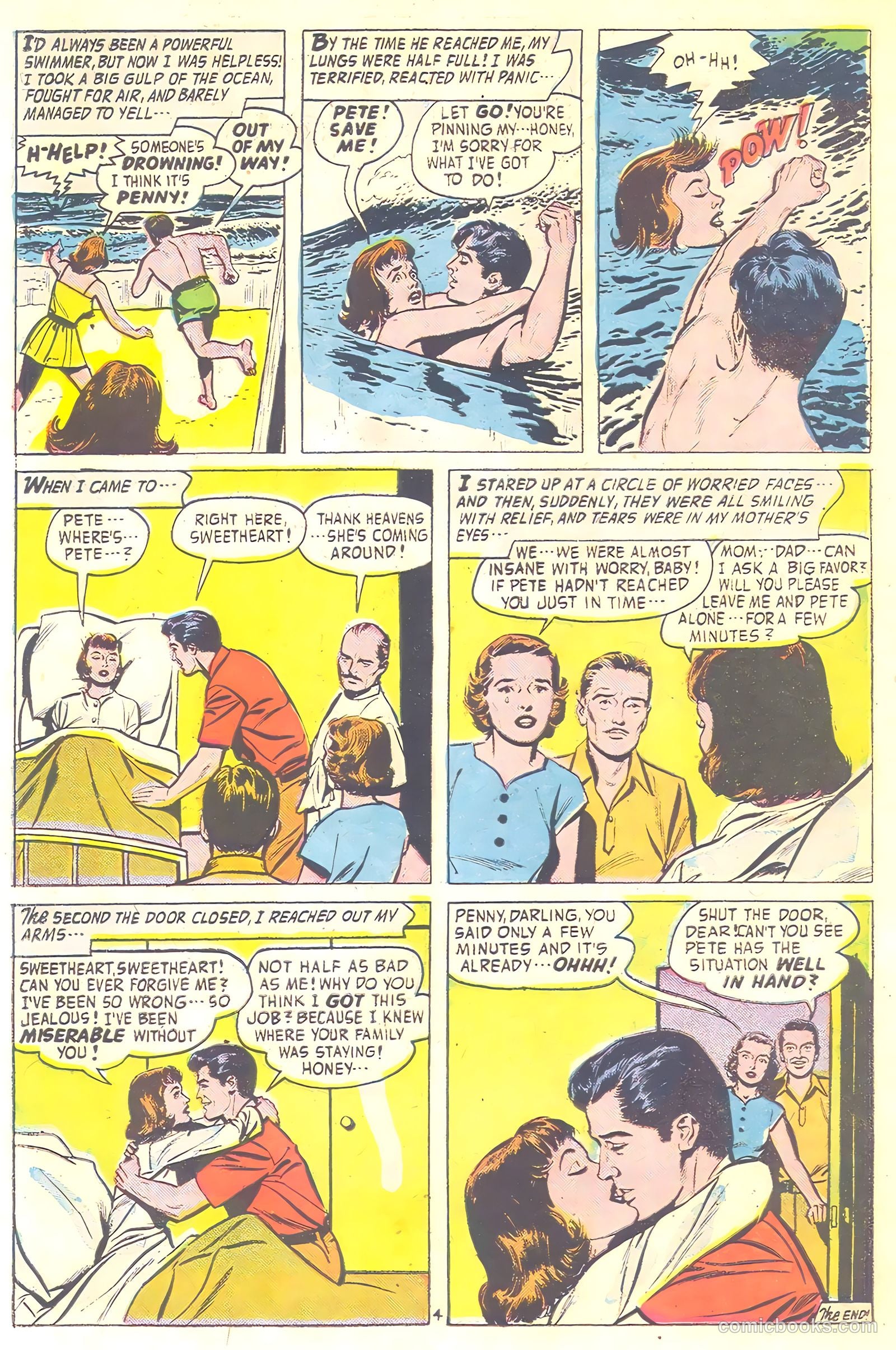 Romantic Adventures #8 (1950) — page 16 of 36