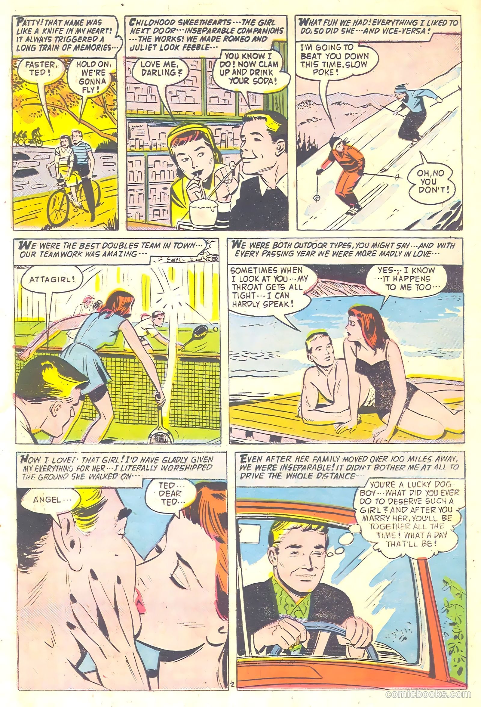 Romantic Adventures #8 (1950) — page 18 of 36