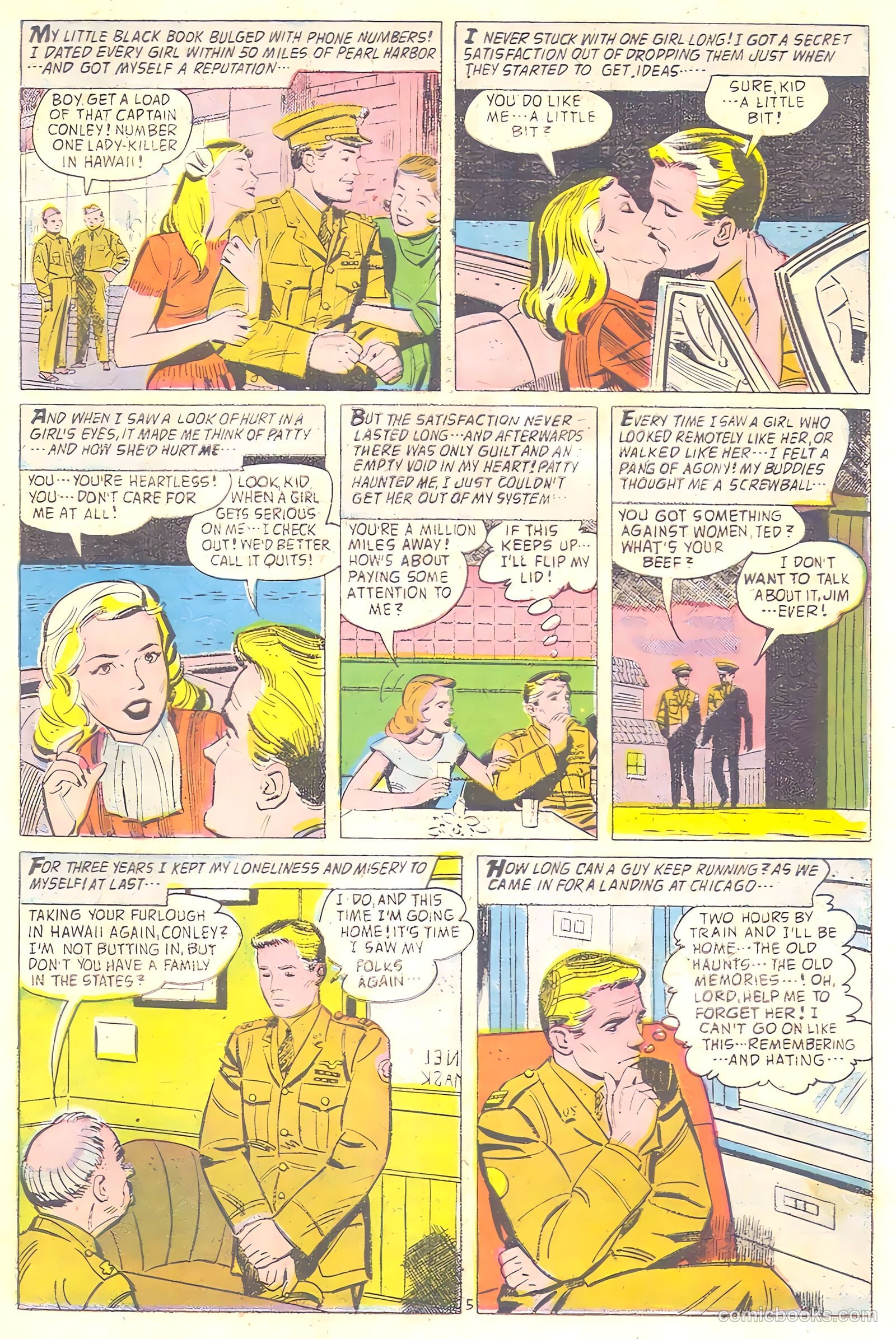 Romantic Adventures #8 (1950) — page 21 of 36