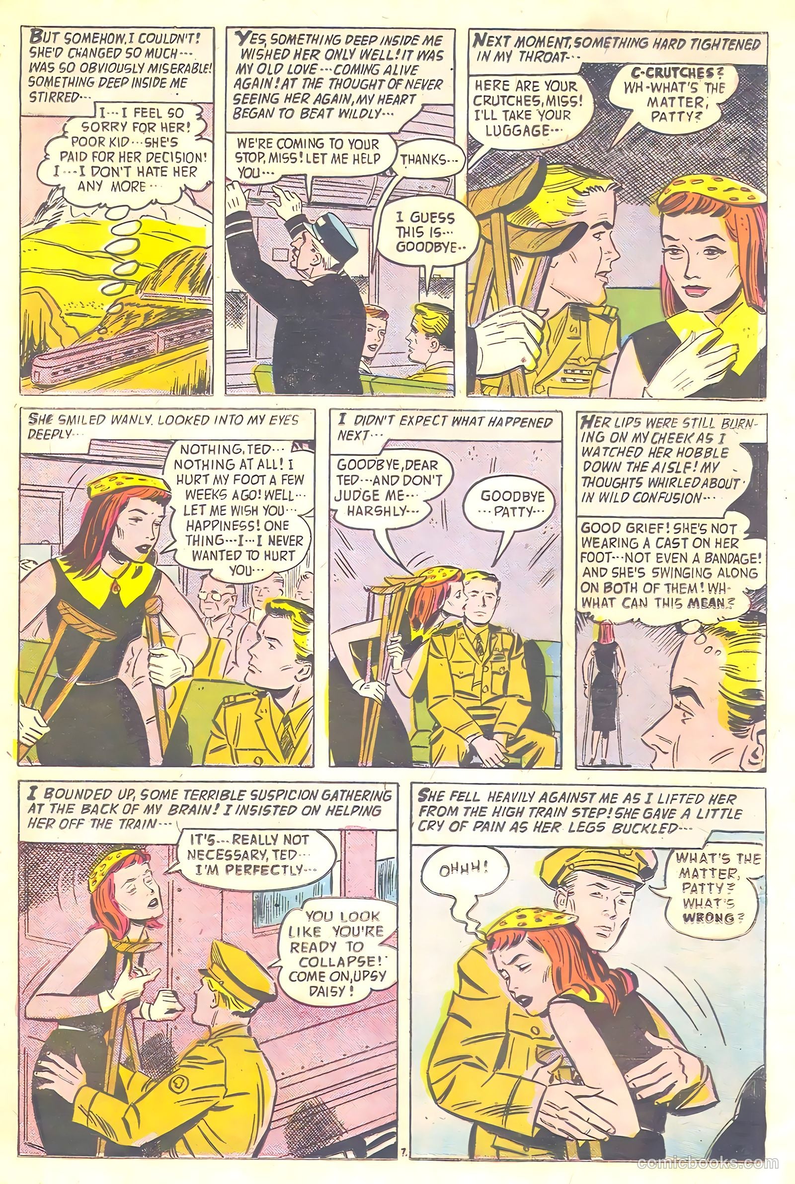 Romantic Adventures #8 (1950) — page 23 of 36