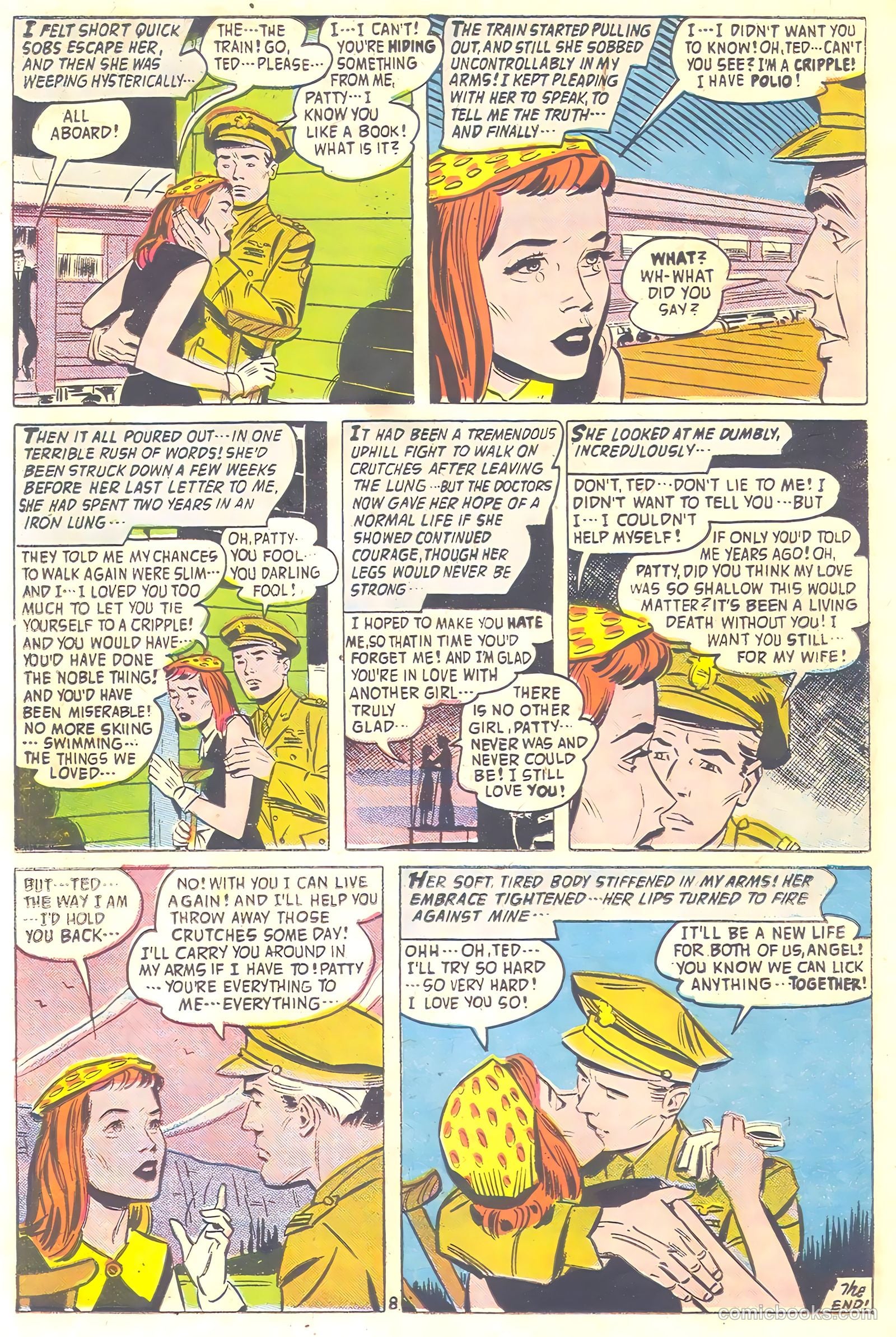 Romantic Adventures #8 (1950) — page 24 of 36