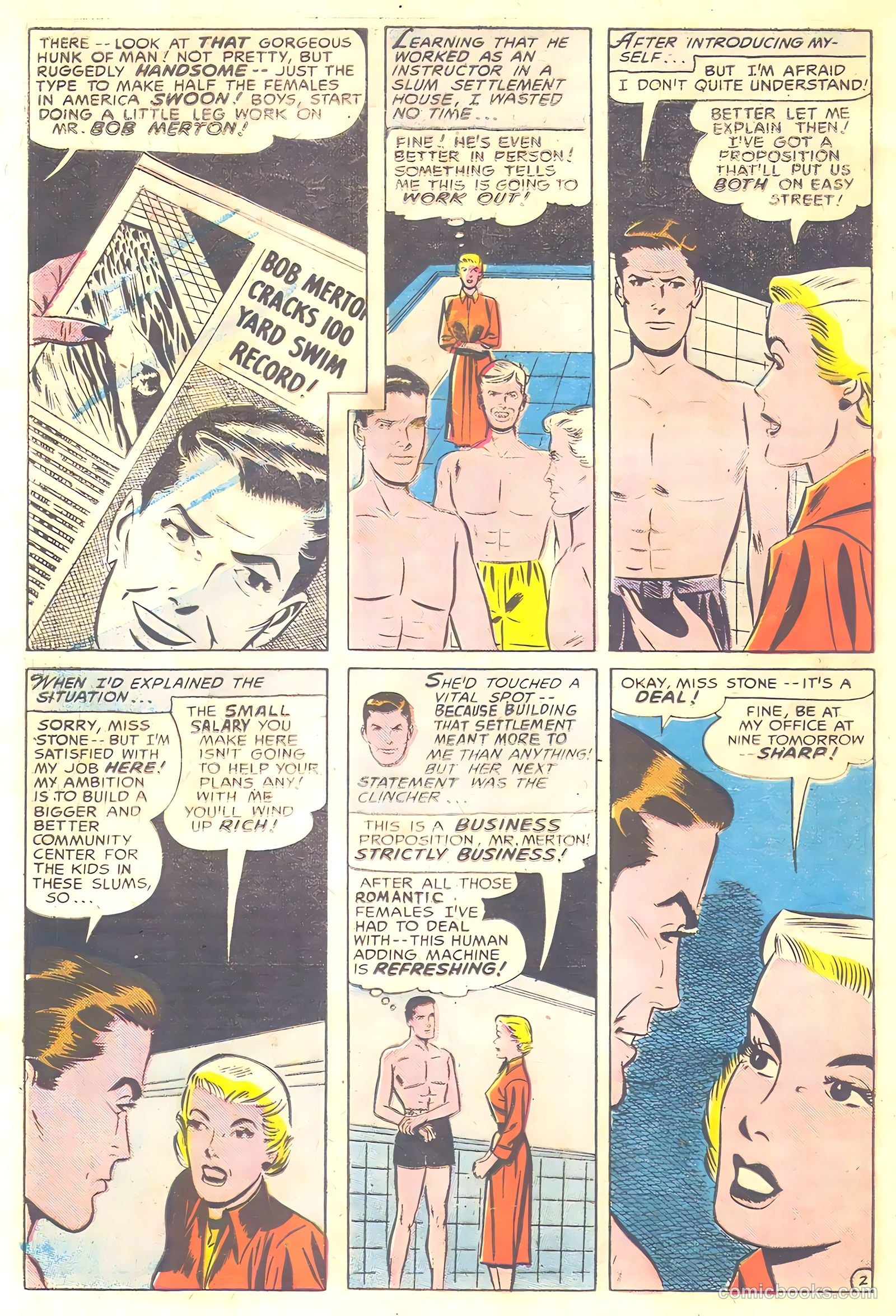 Romantic Adventures #8 (1950) — page 28 of 36