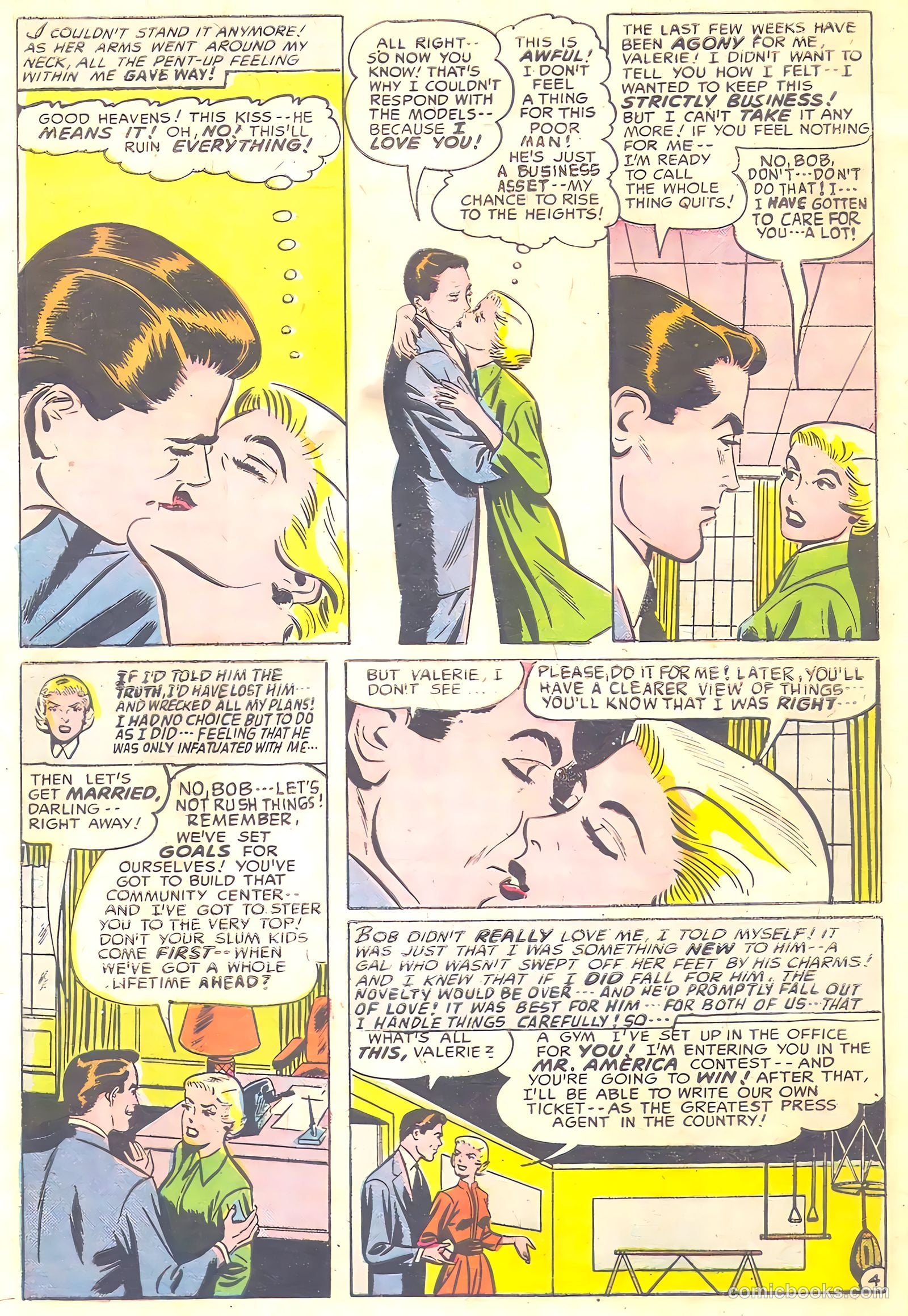 Romantic Adventures #8 (1950) — page 30 of 36