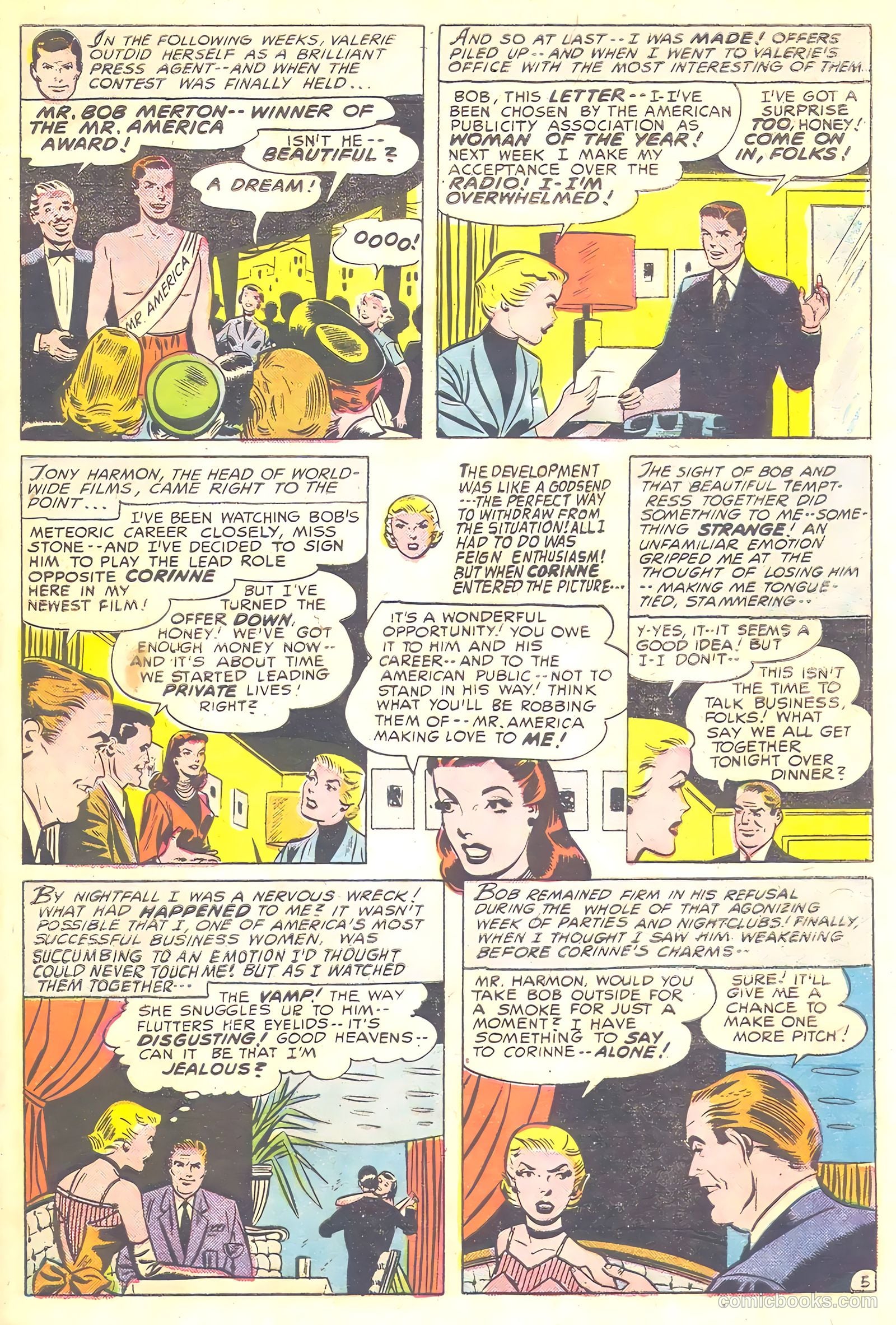Romantic Adventures #8 (1950) — page 31 of 36