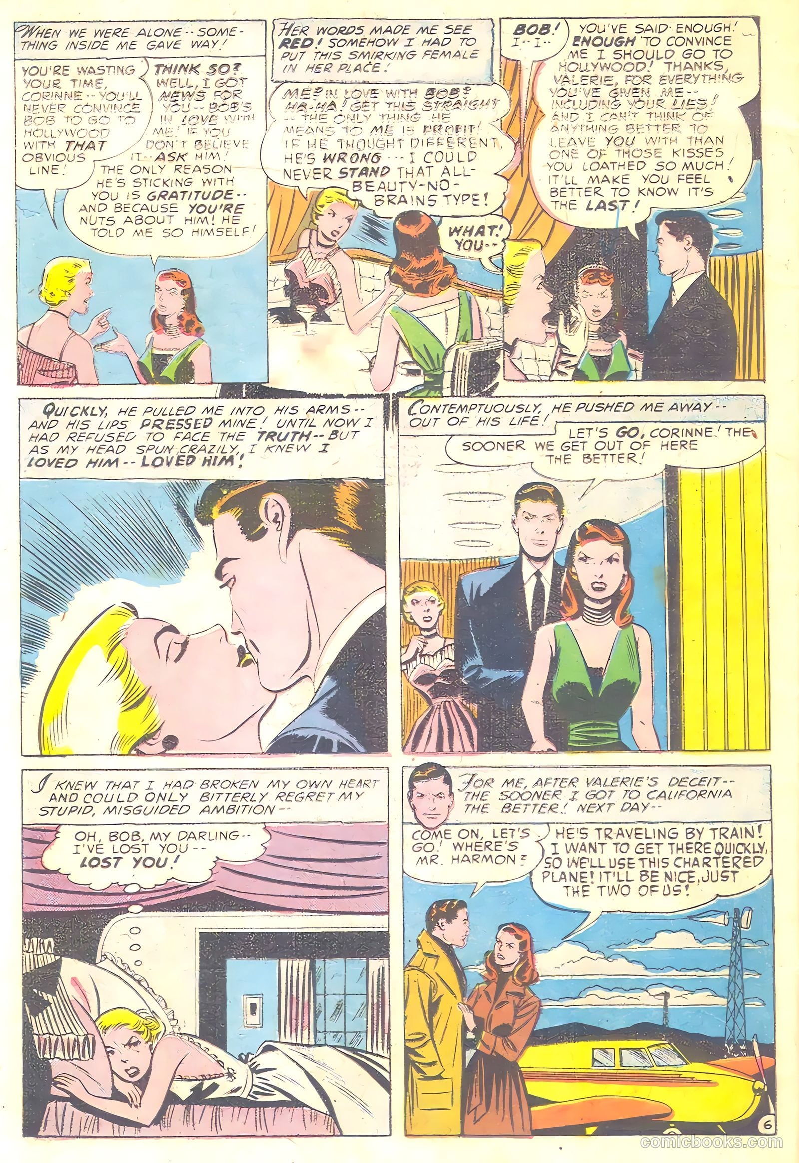 Romantic Adventures #8 (1950) — page 32 of 36