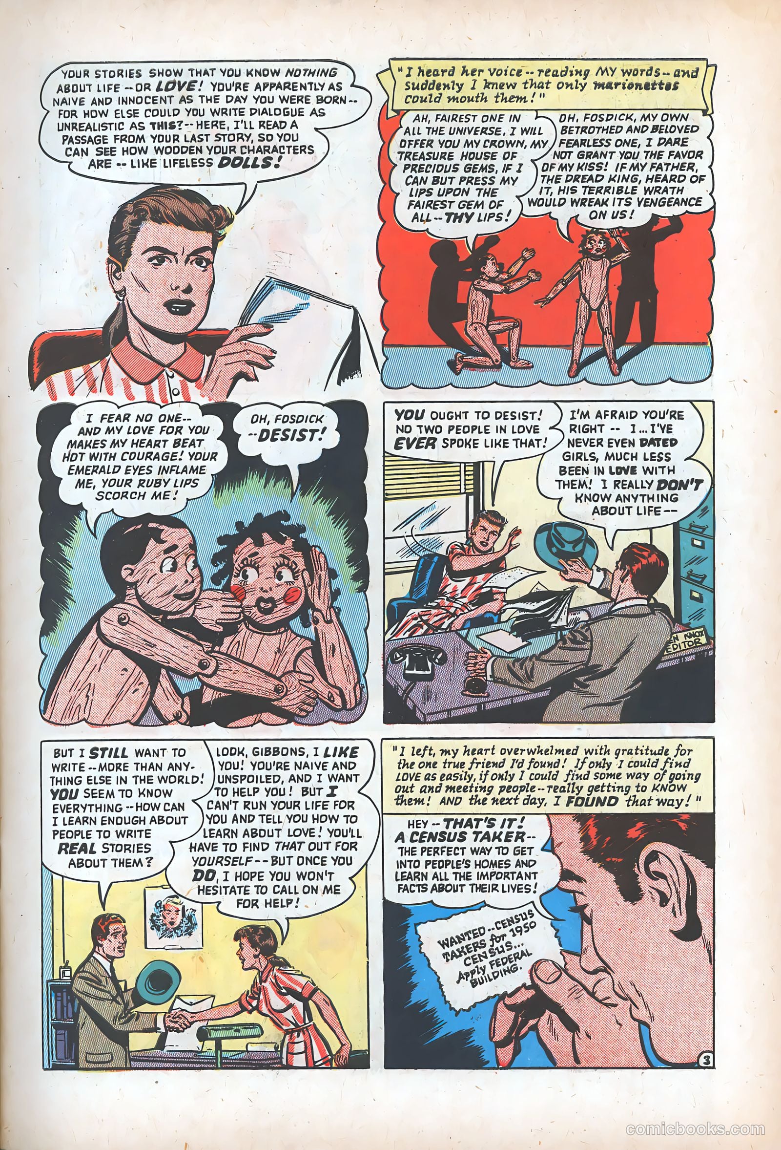 Romantic Adventures #9 (1950) — page 5 of 53