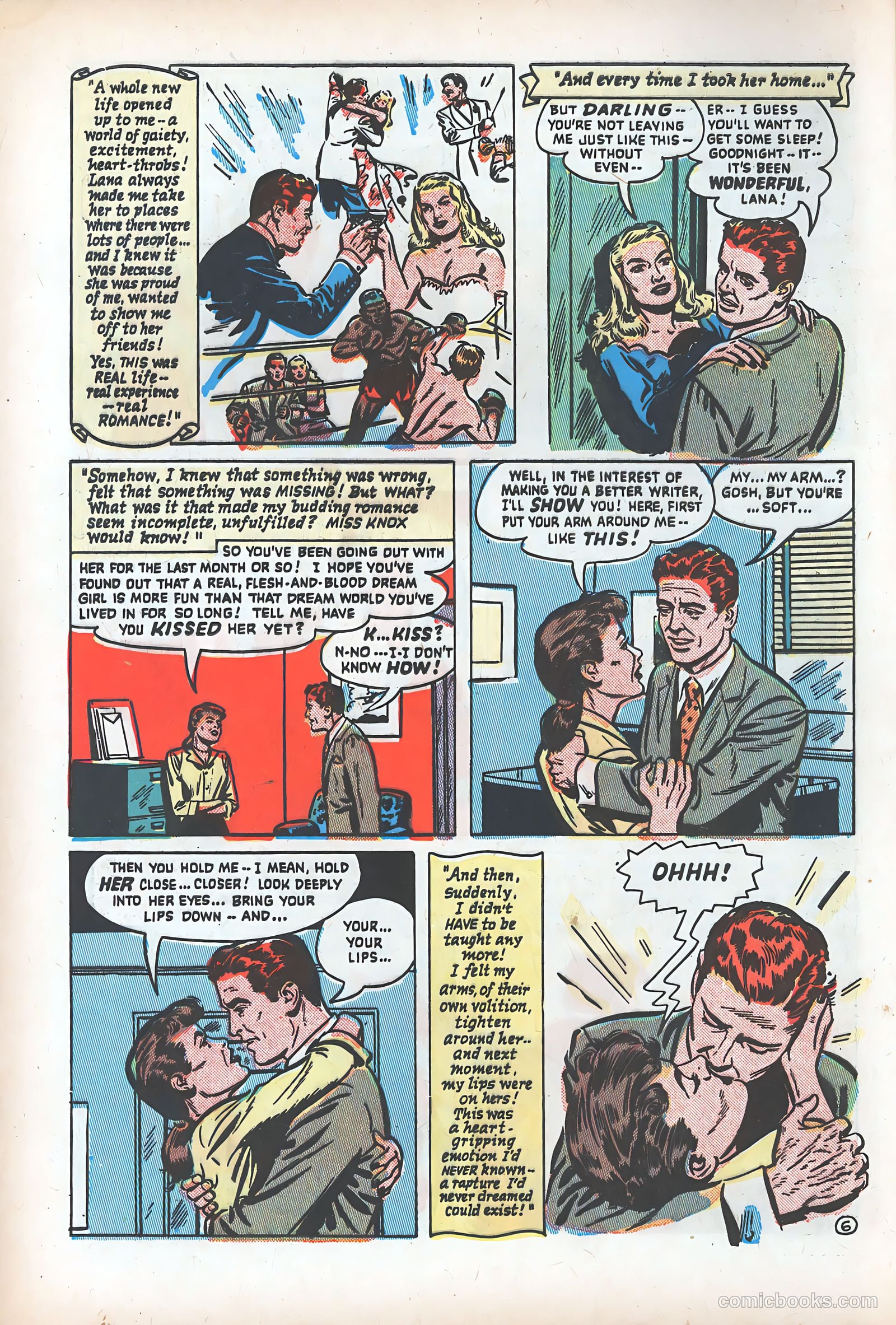 Romantic Adventures #9 (1950) — page 8 of 53