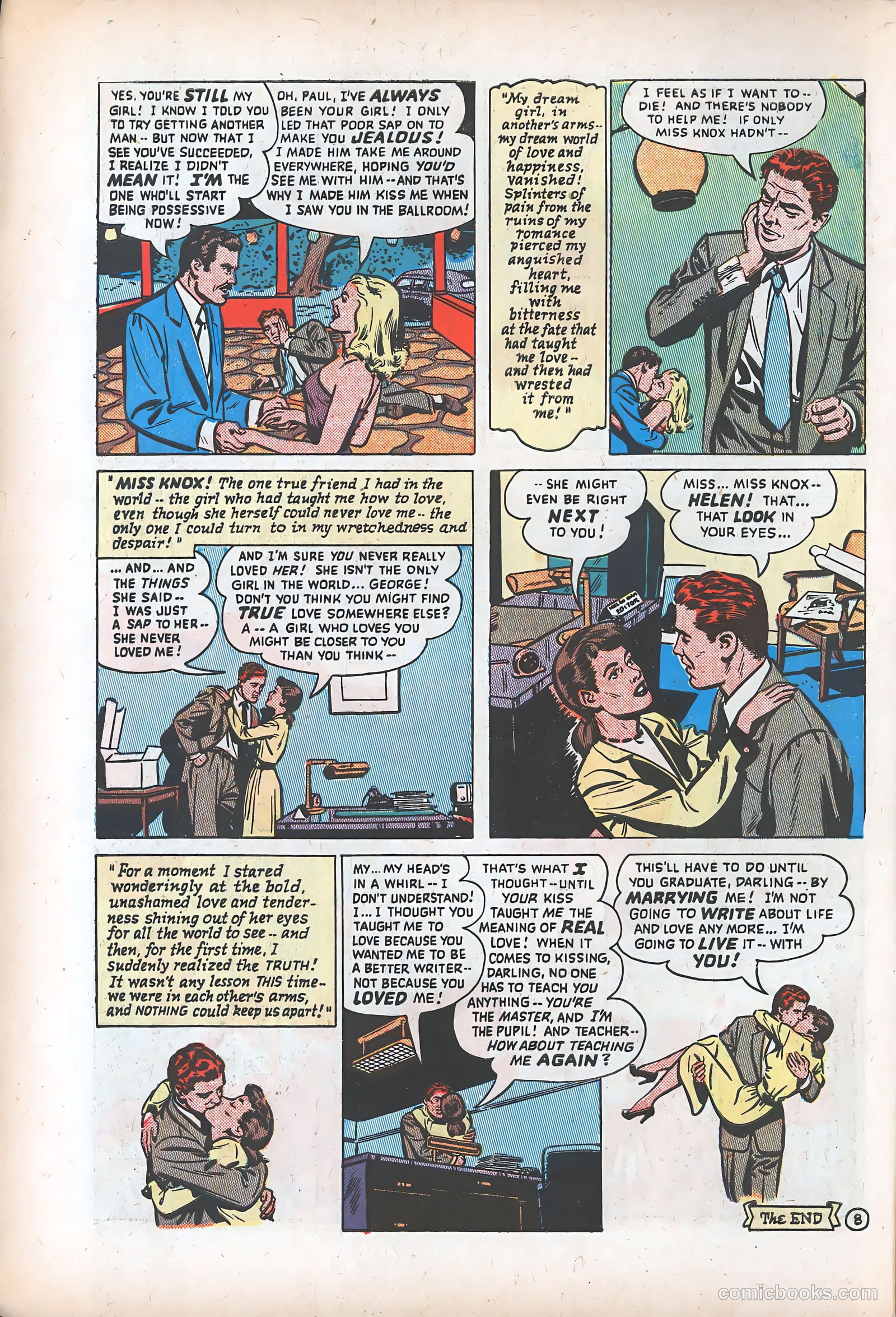 Romantic Adventures #9 (1950) — page 10 of 53
